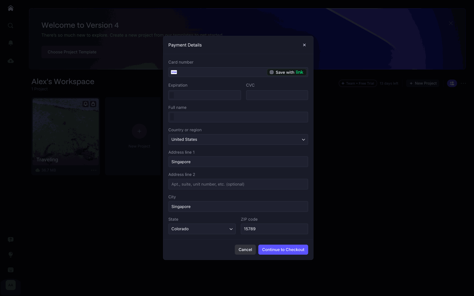 Frame.io Web UI screenshot 13