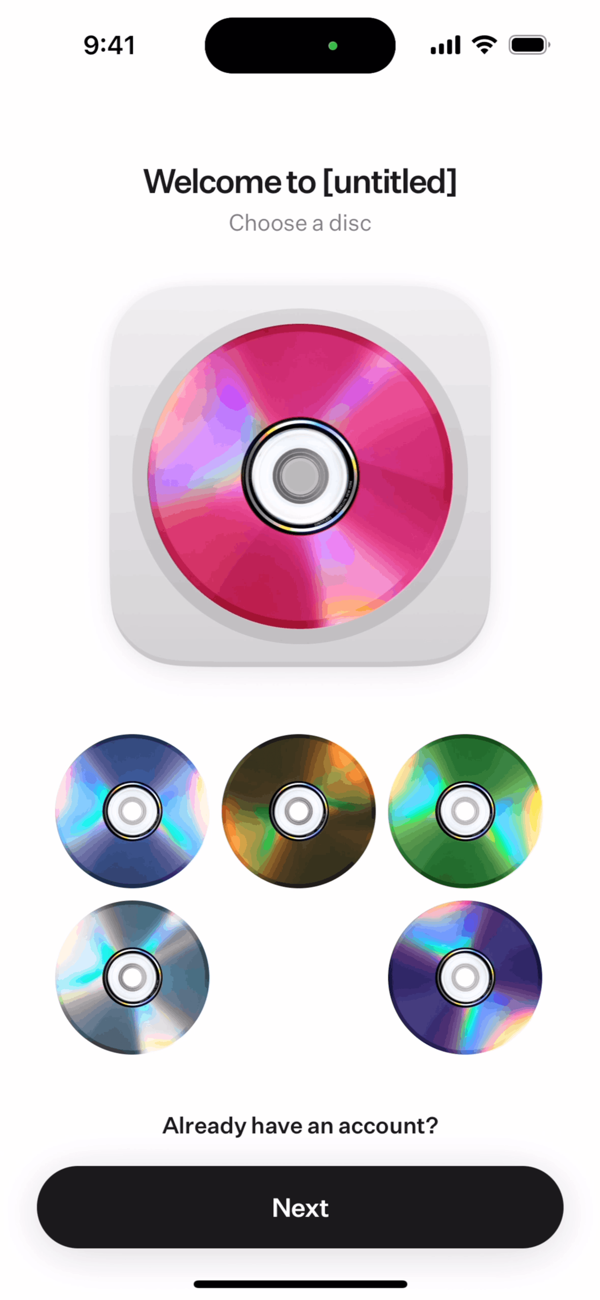 [untitled] iOS UI screenshot 8