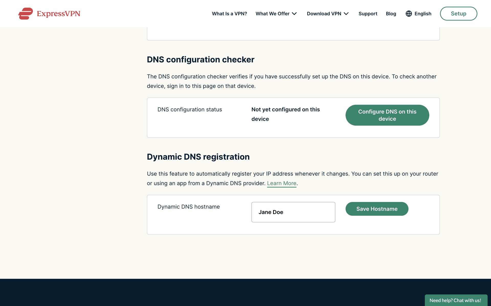 ExpressVPN Web UI screenshot 21