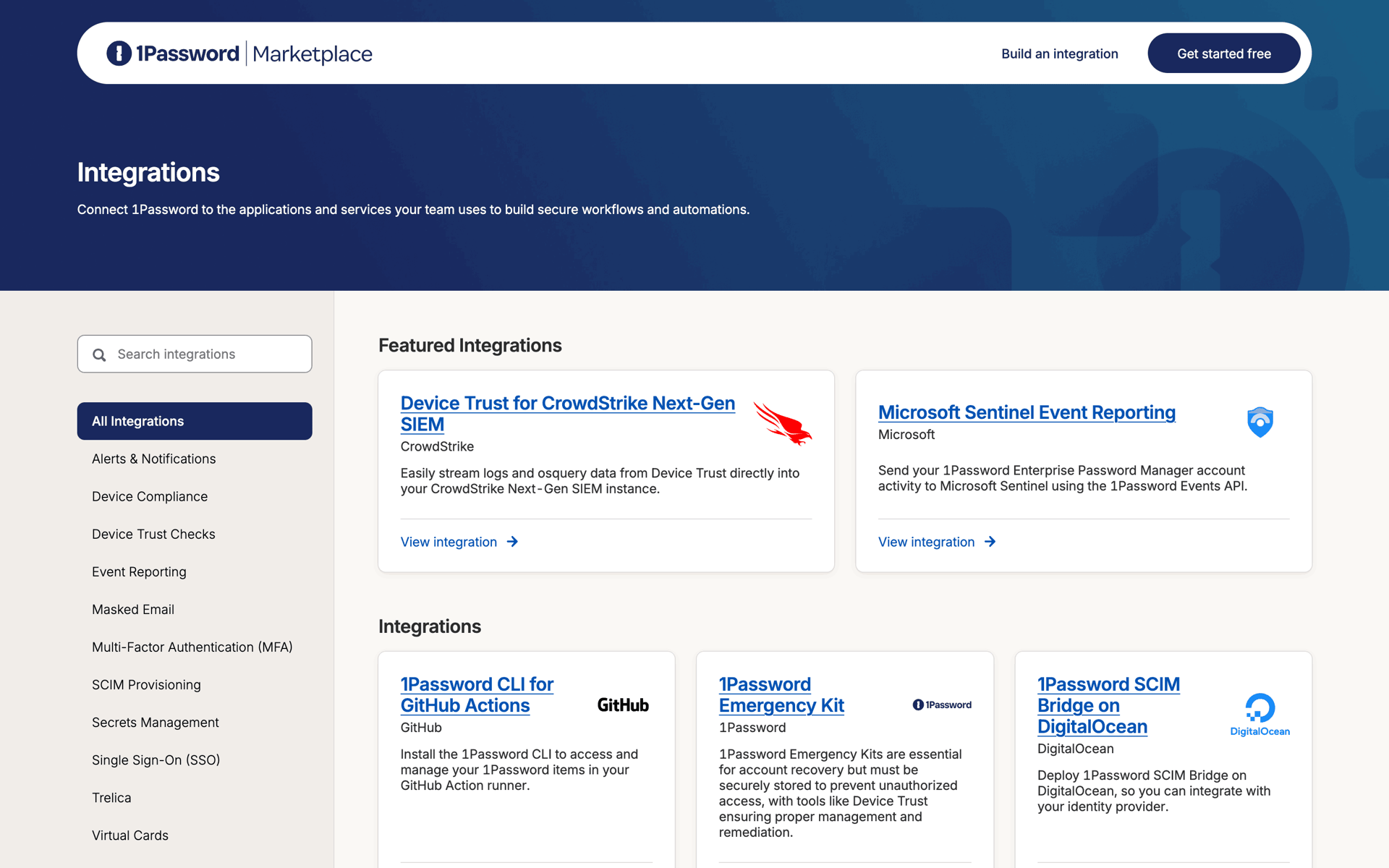 1Password Web UI screenshot 22