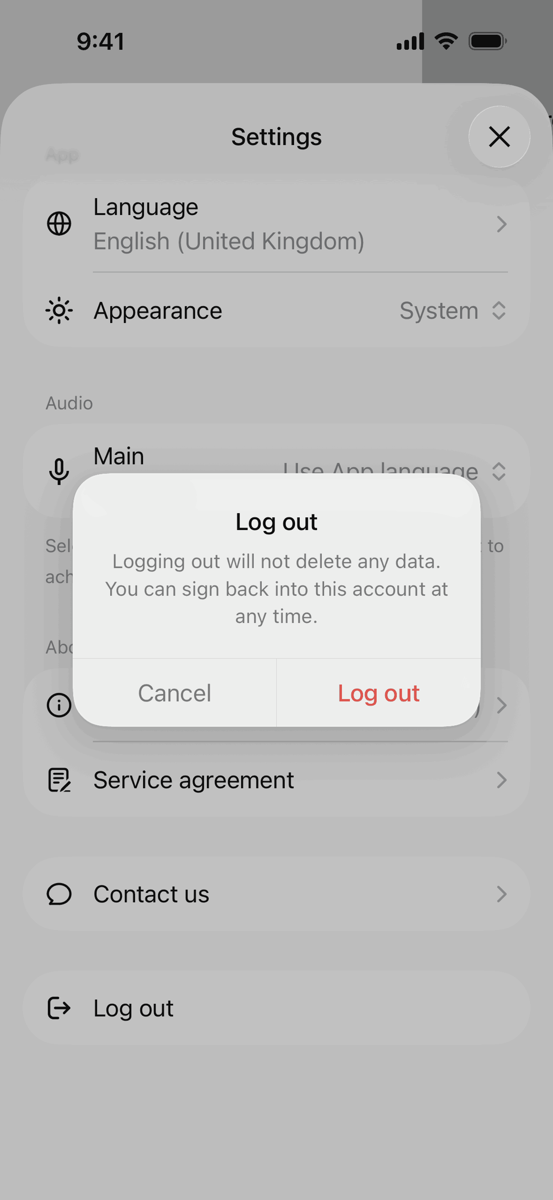 DeepSeek iOS UI screenshot 2