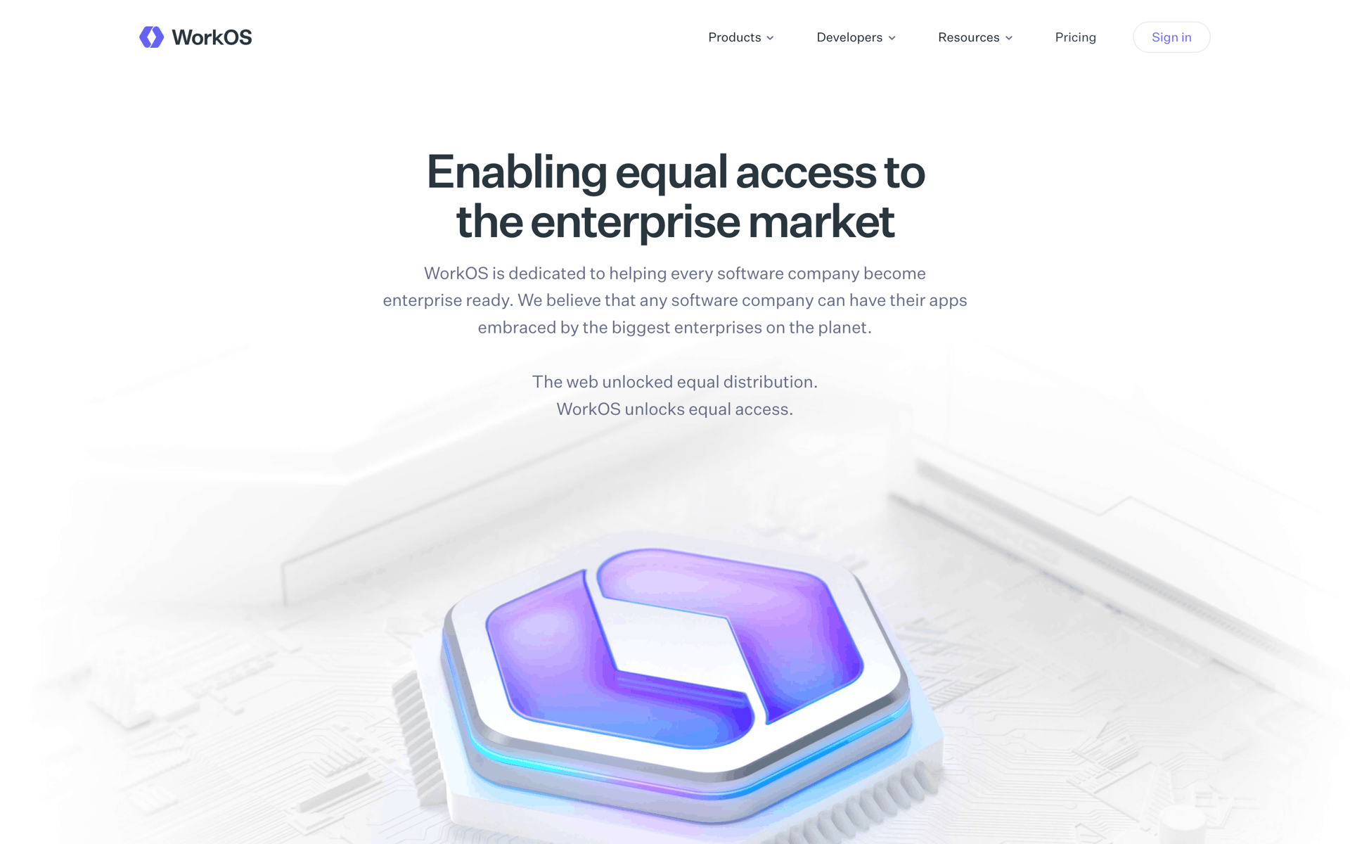 WorkOS Web UI screenshot 4