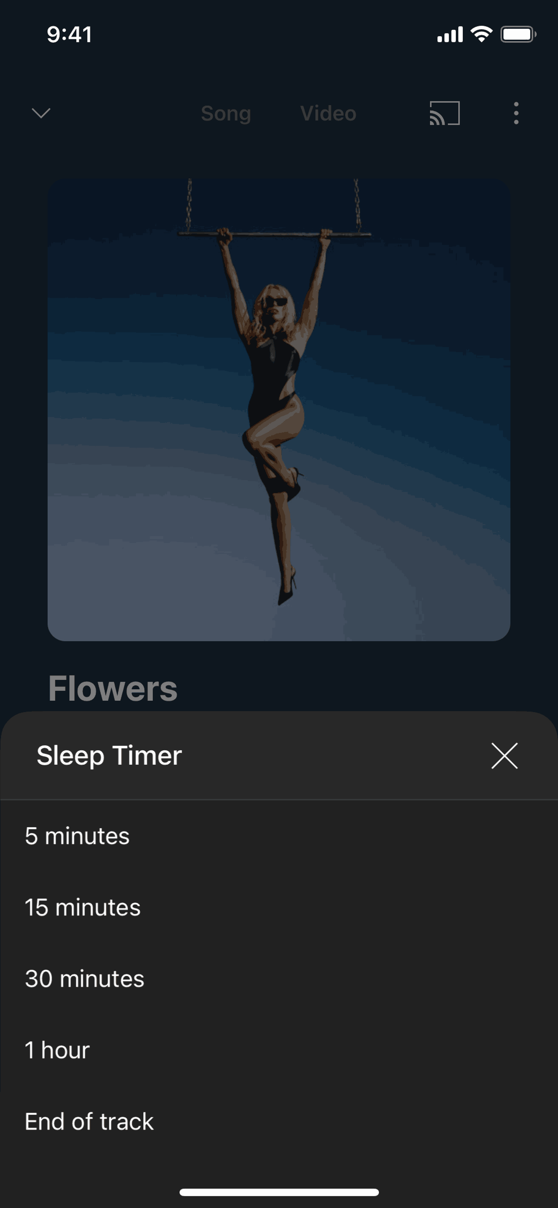 YouTube Music iOS UI screenshot 6