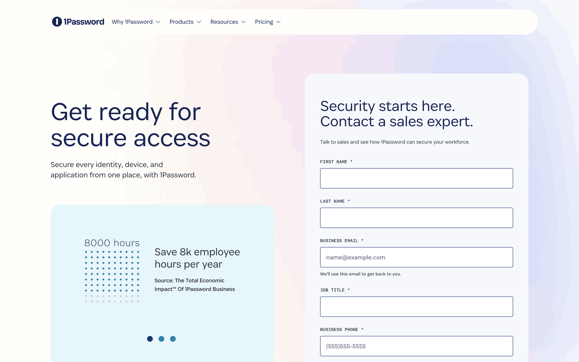 1Password Web UI screenshot 14