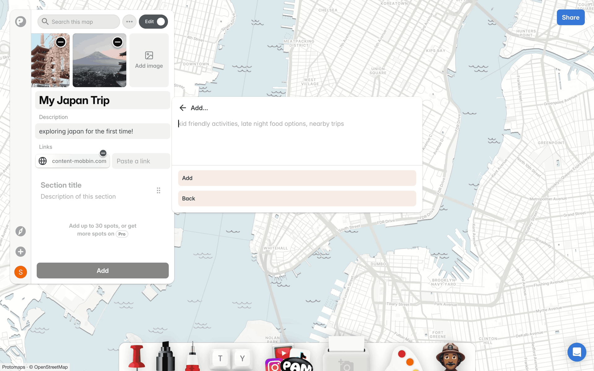 PamPam Web UI screenshot 16