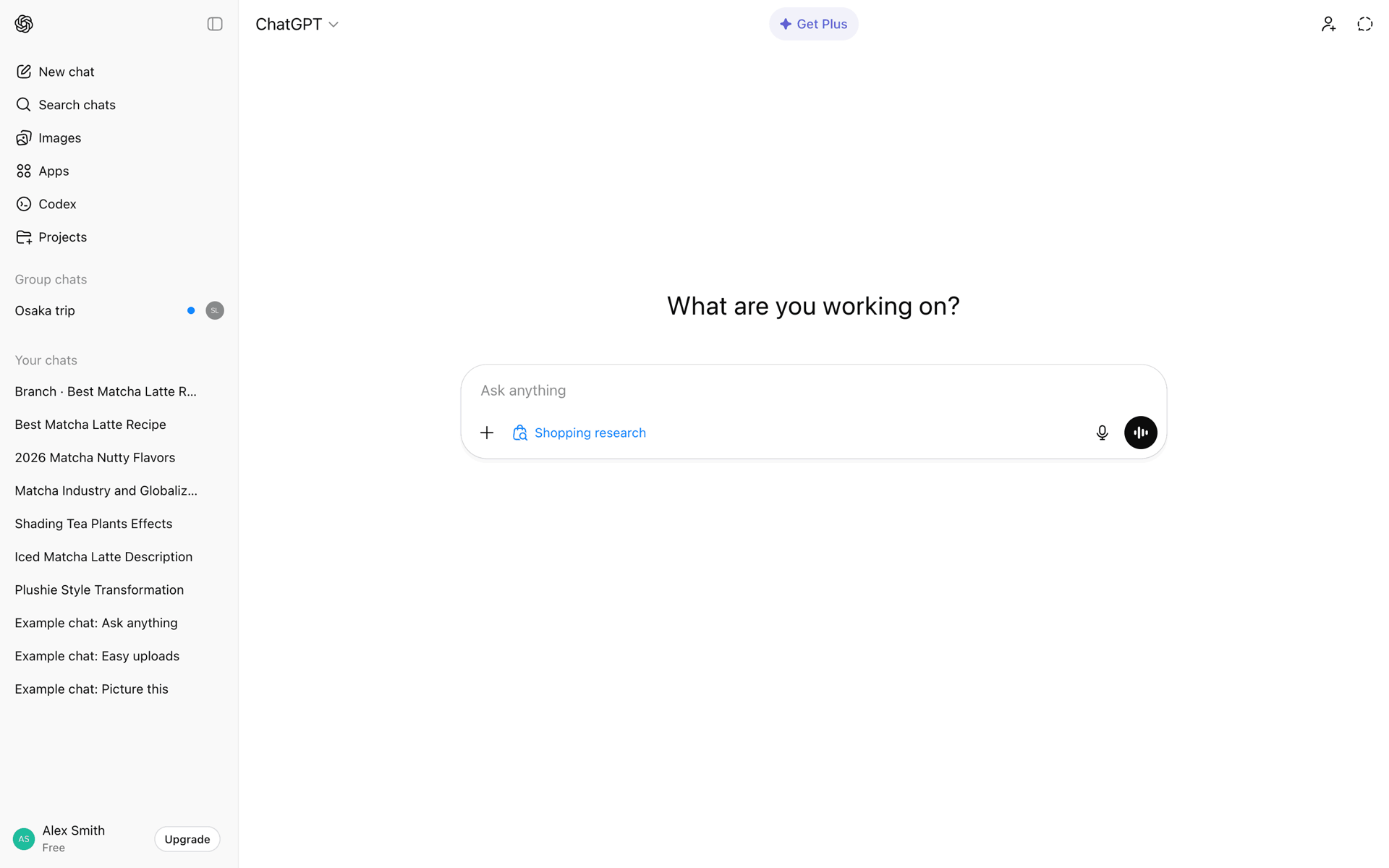 ChatGPT Web UI screenshot 18