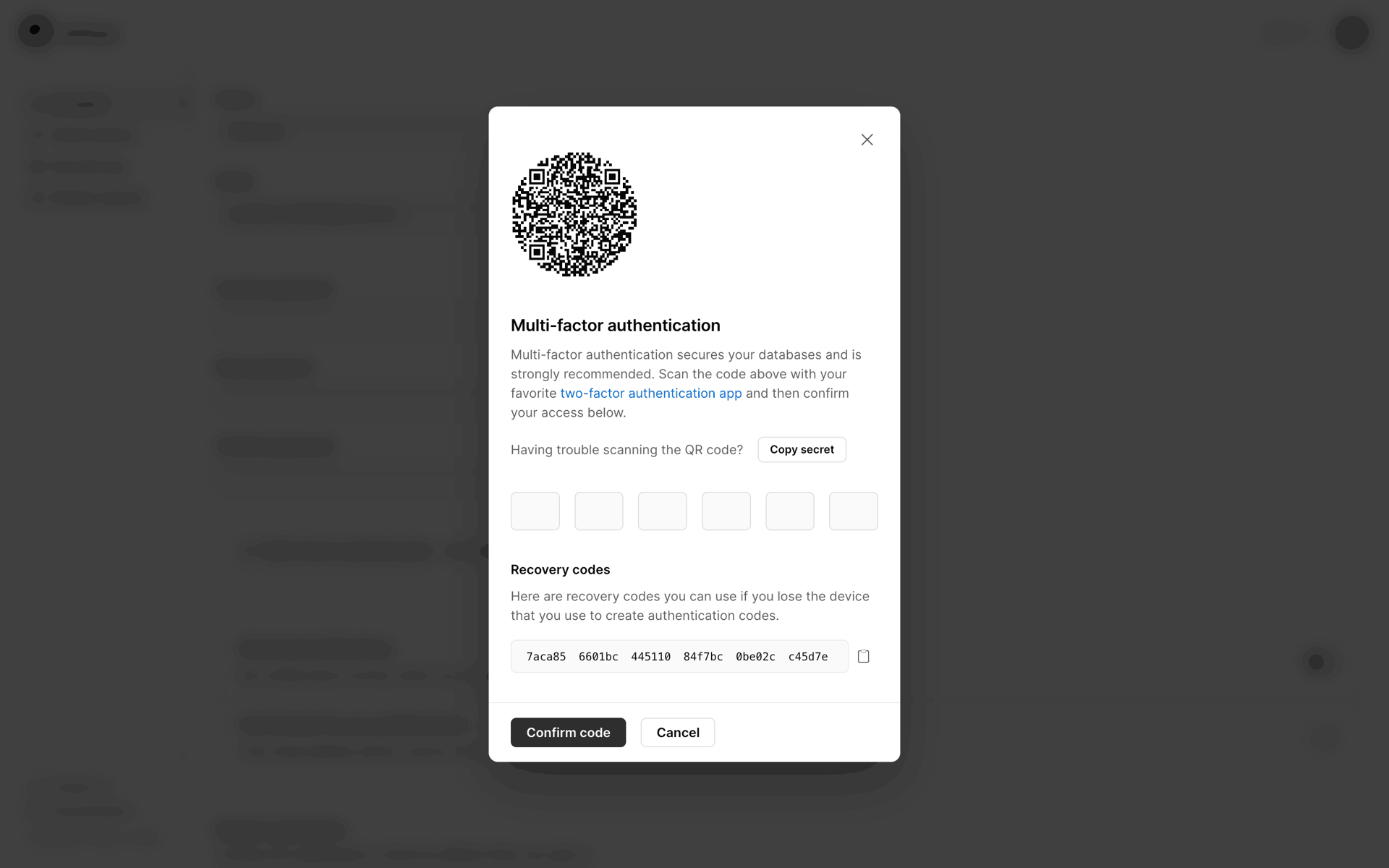 PlanetScale Web UI screenshot 15