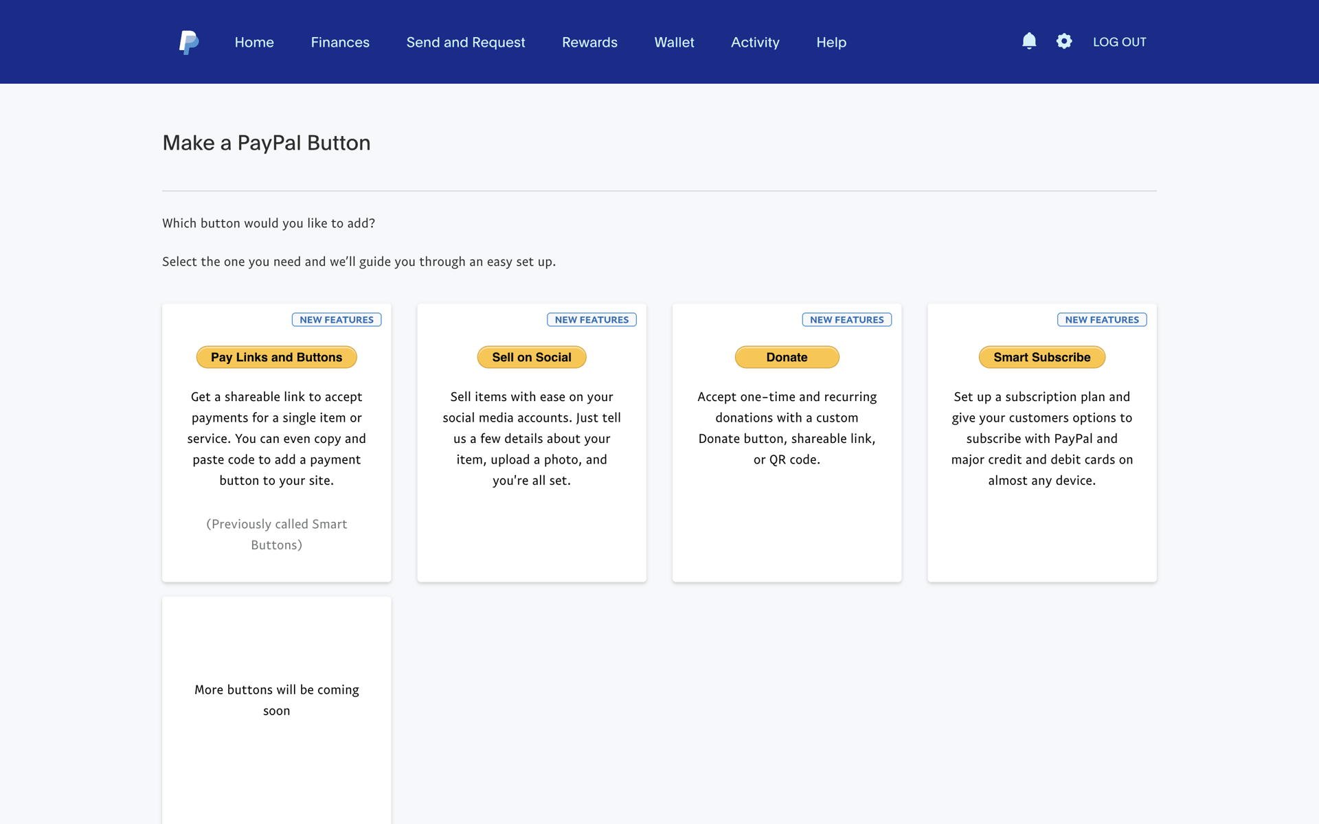 PayPal Web UI screenshot 18