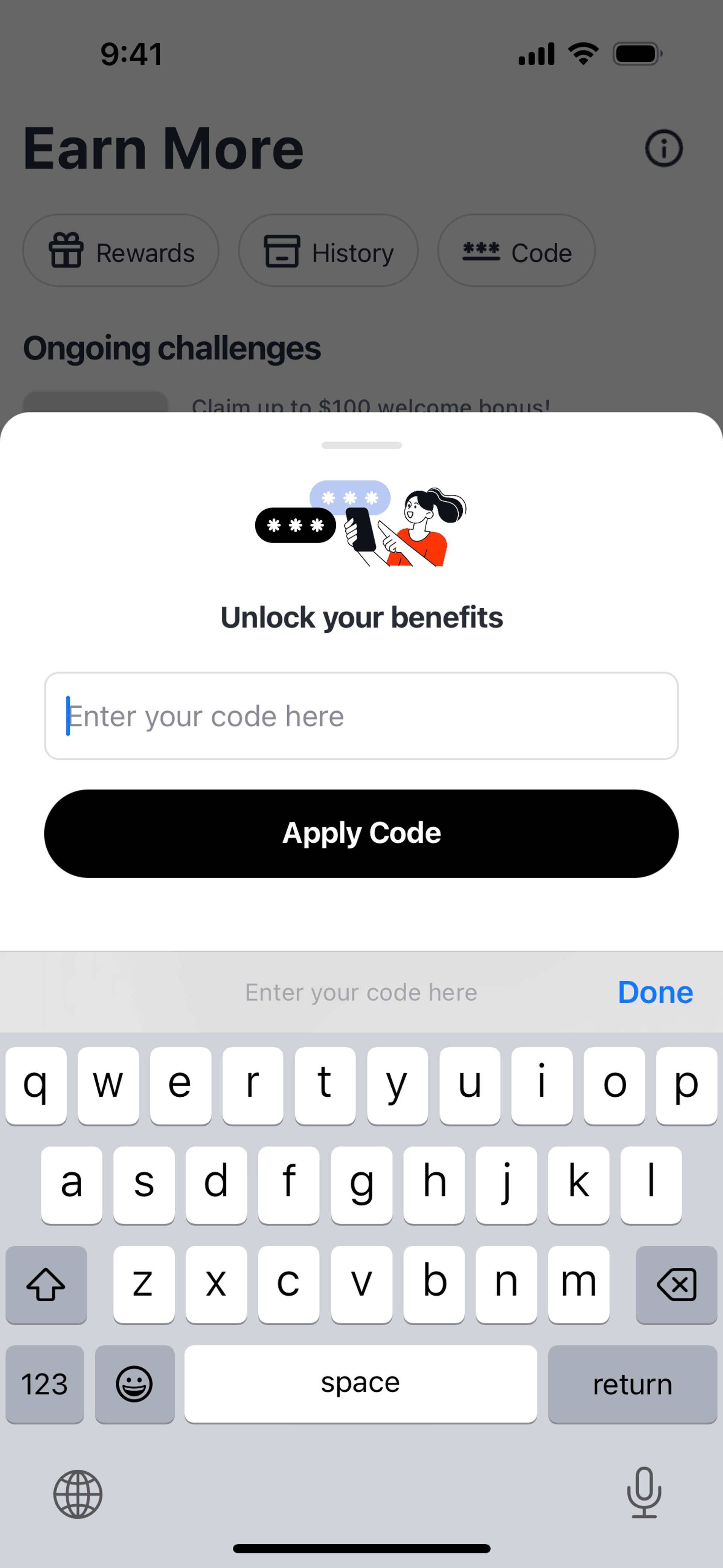 ShopBack iOS UI screenshot 3