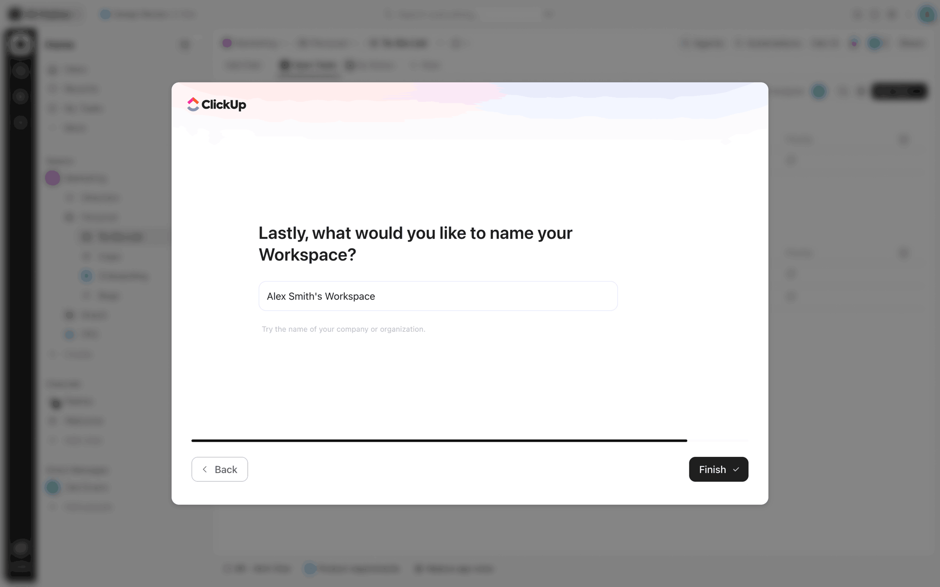 ClickUp Web UI screenshot 18