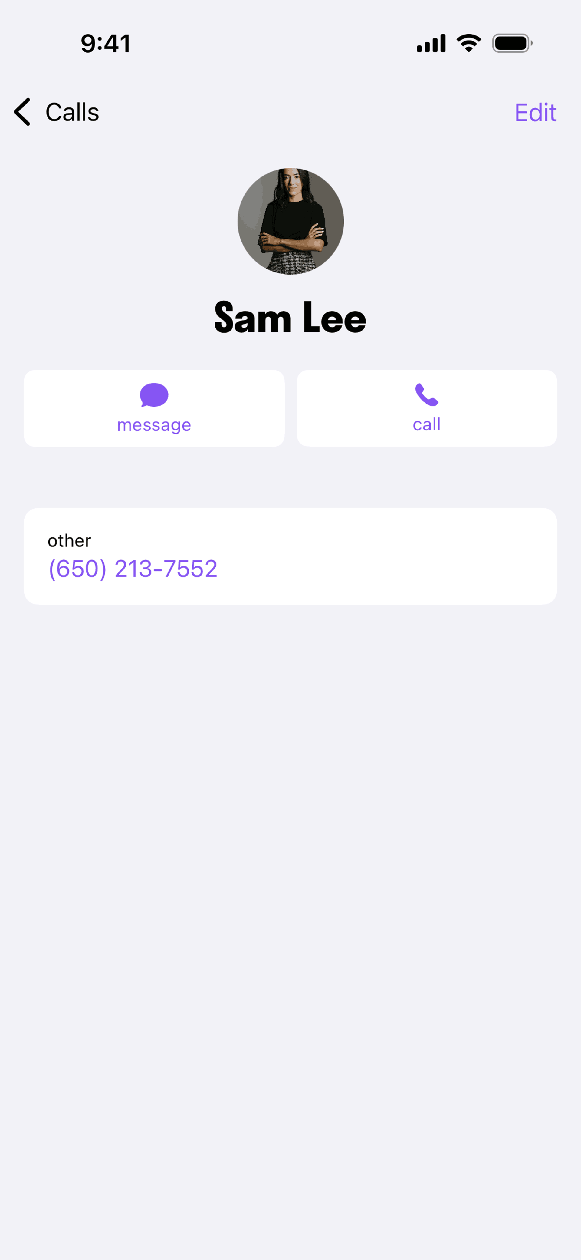 TextNow iOS UI screenshot 11