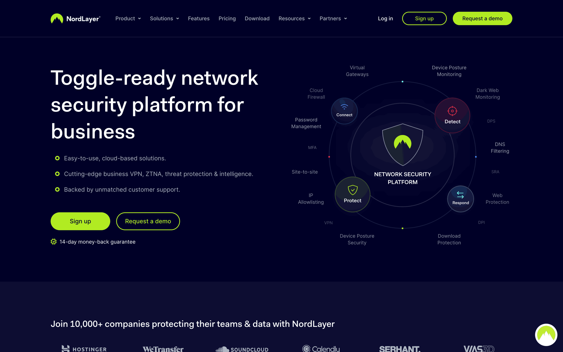 NordVPN Web UI screenshot 19