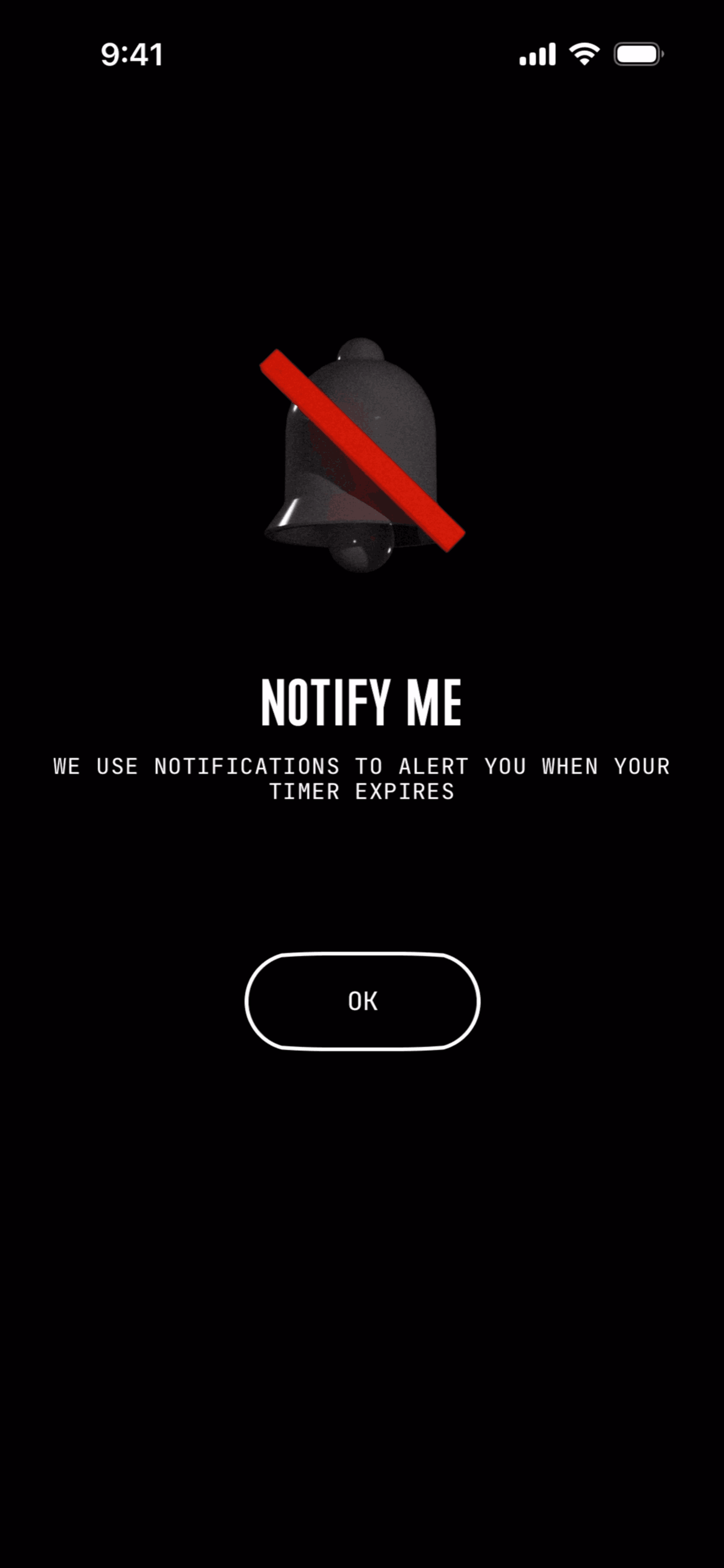 (Not Boring) Timer iOS UI screenshot 5