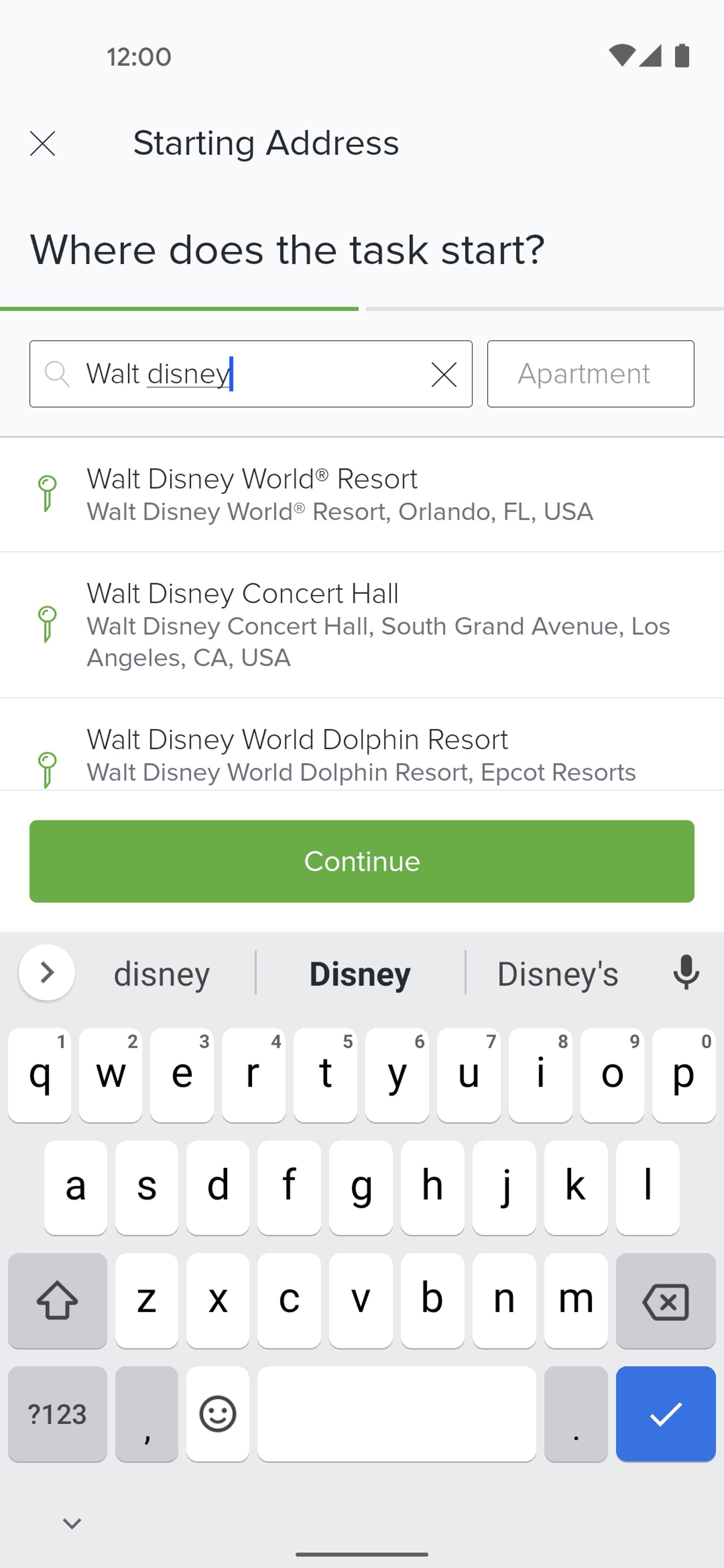 TaskRabbit Android UI screenshot 16