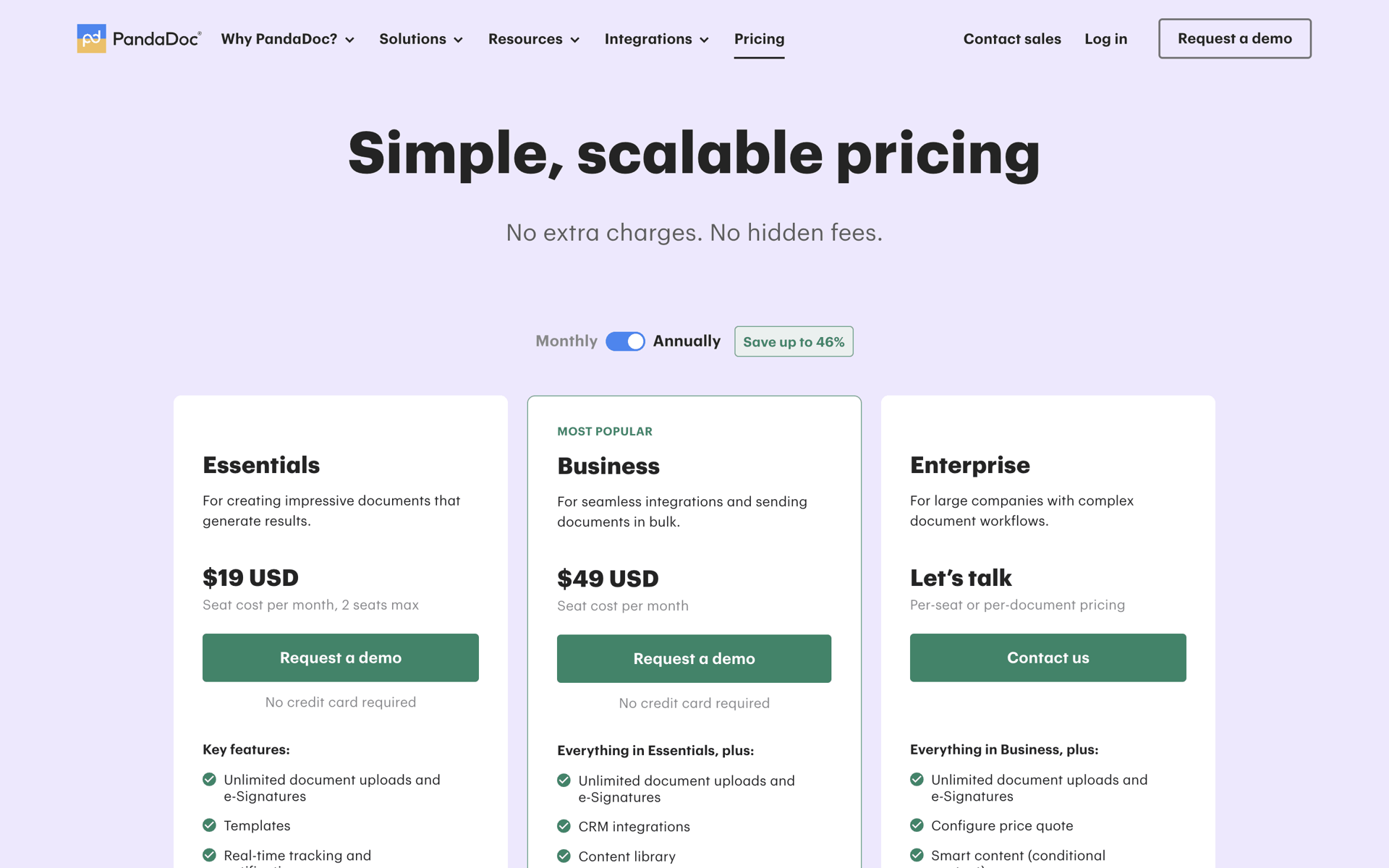 PandaDoc Web UI screenshot 17