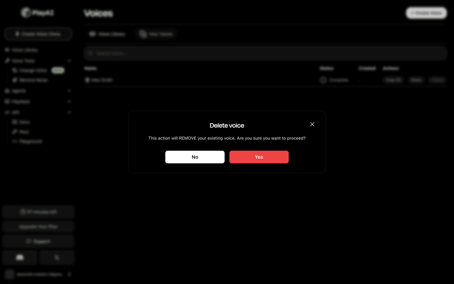 PlayAI Web UI screenshot 3