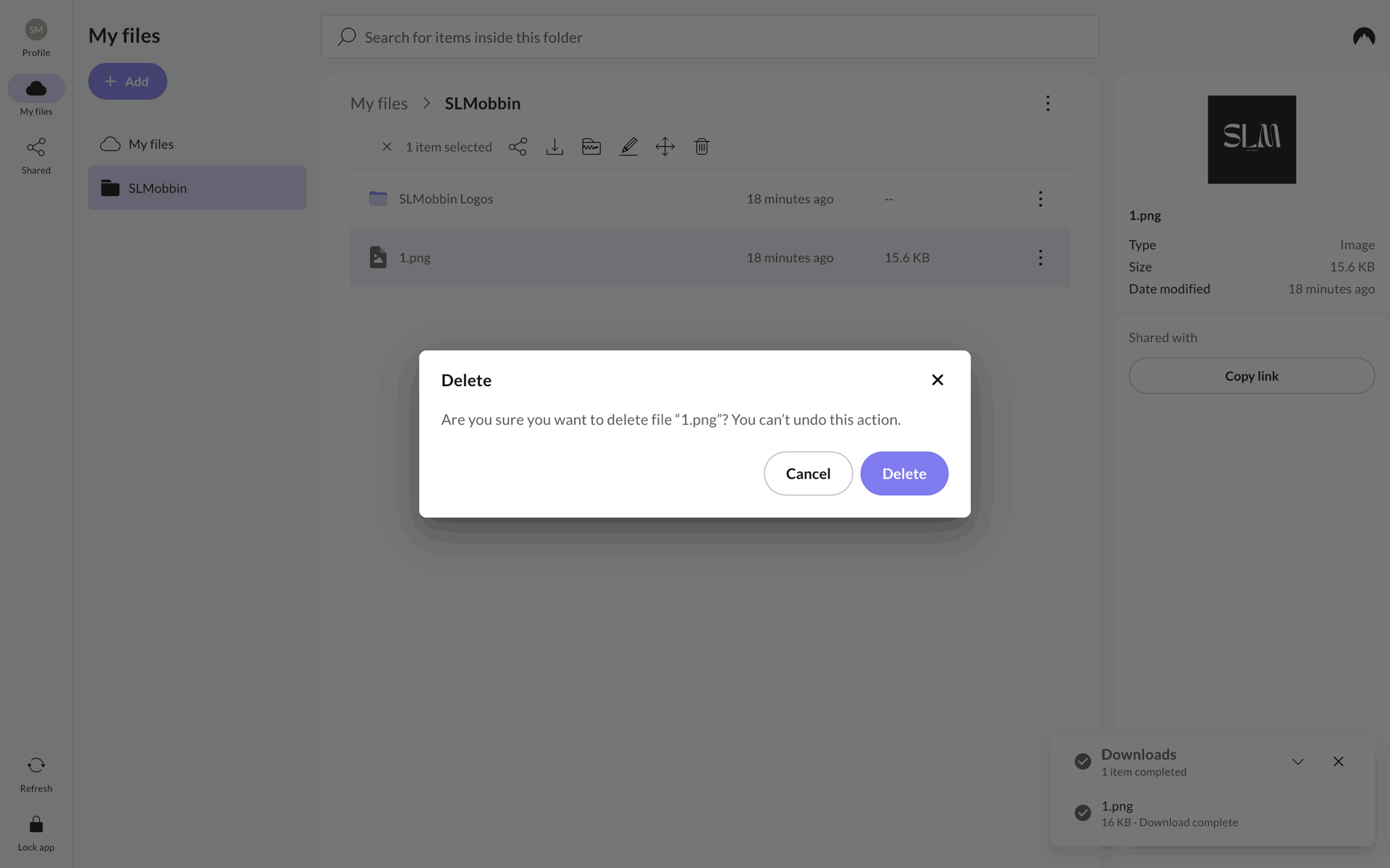 NordVPN Web UI screenshot 12