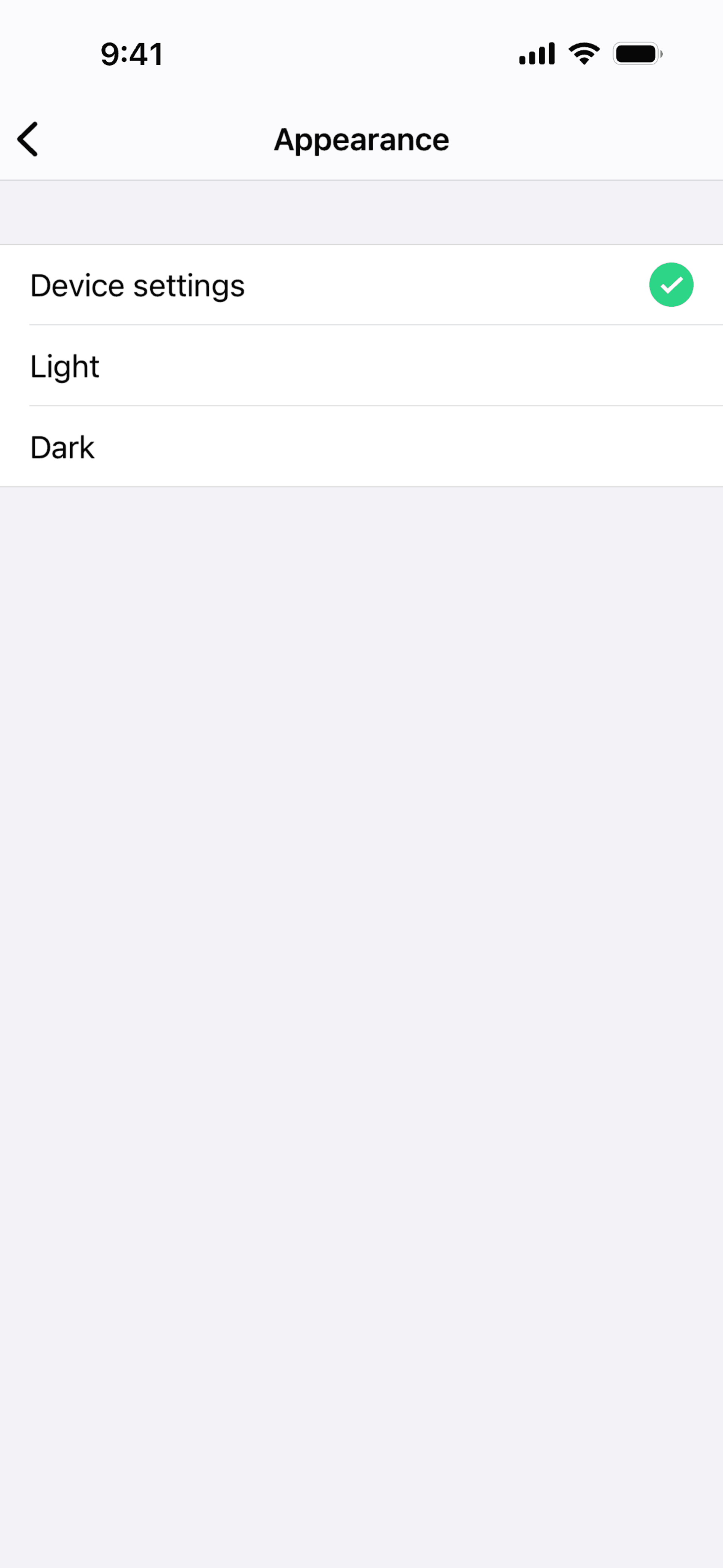 TextNow iOS UI screenshot 23