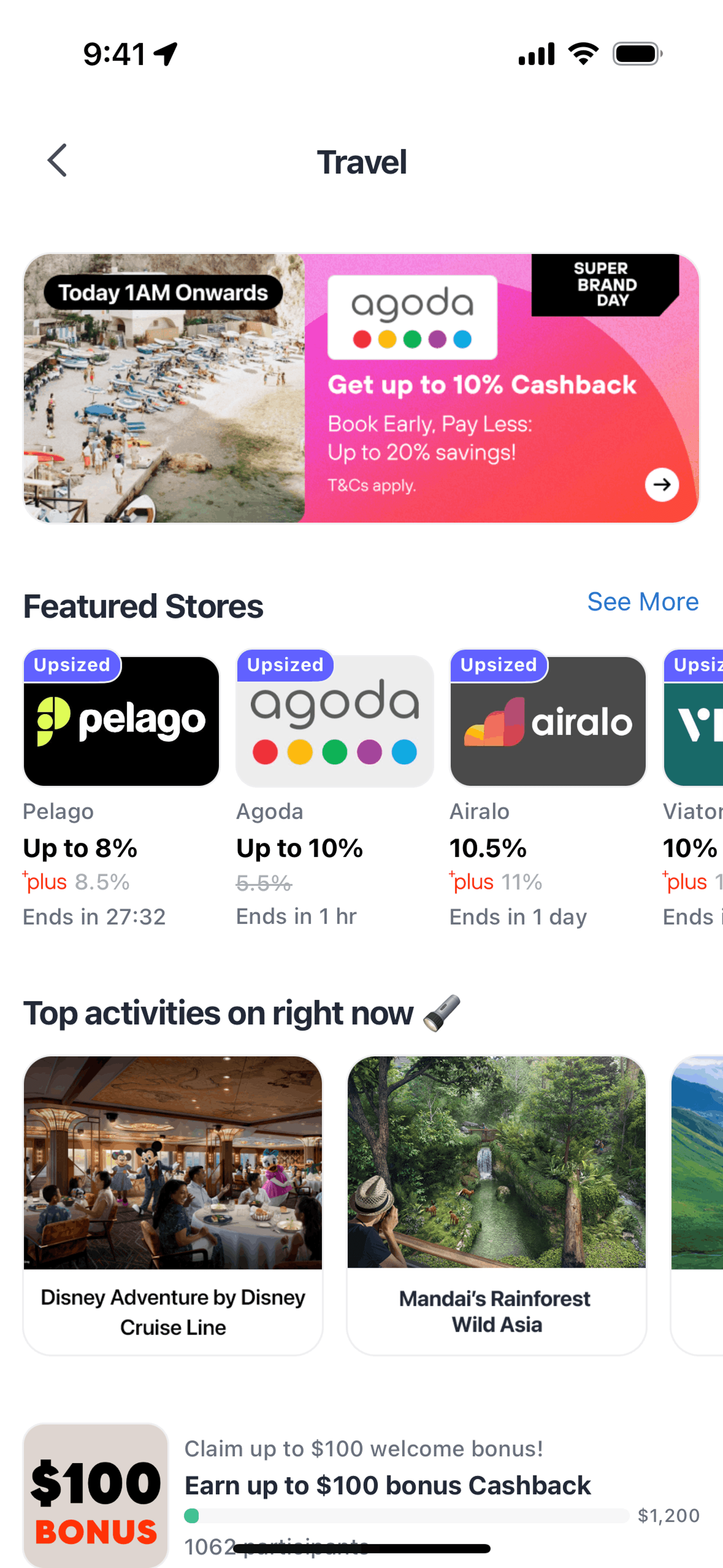 ShopBack iOS UI screenshot 10