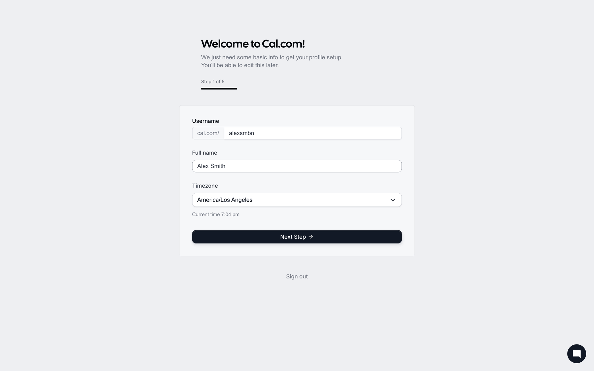 Cal.com Web UI screenshot 11