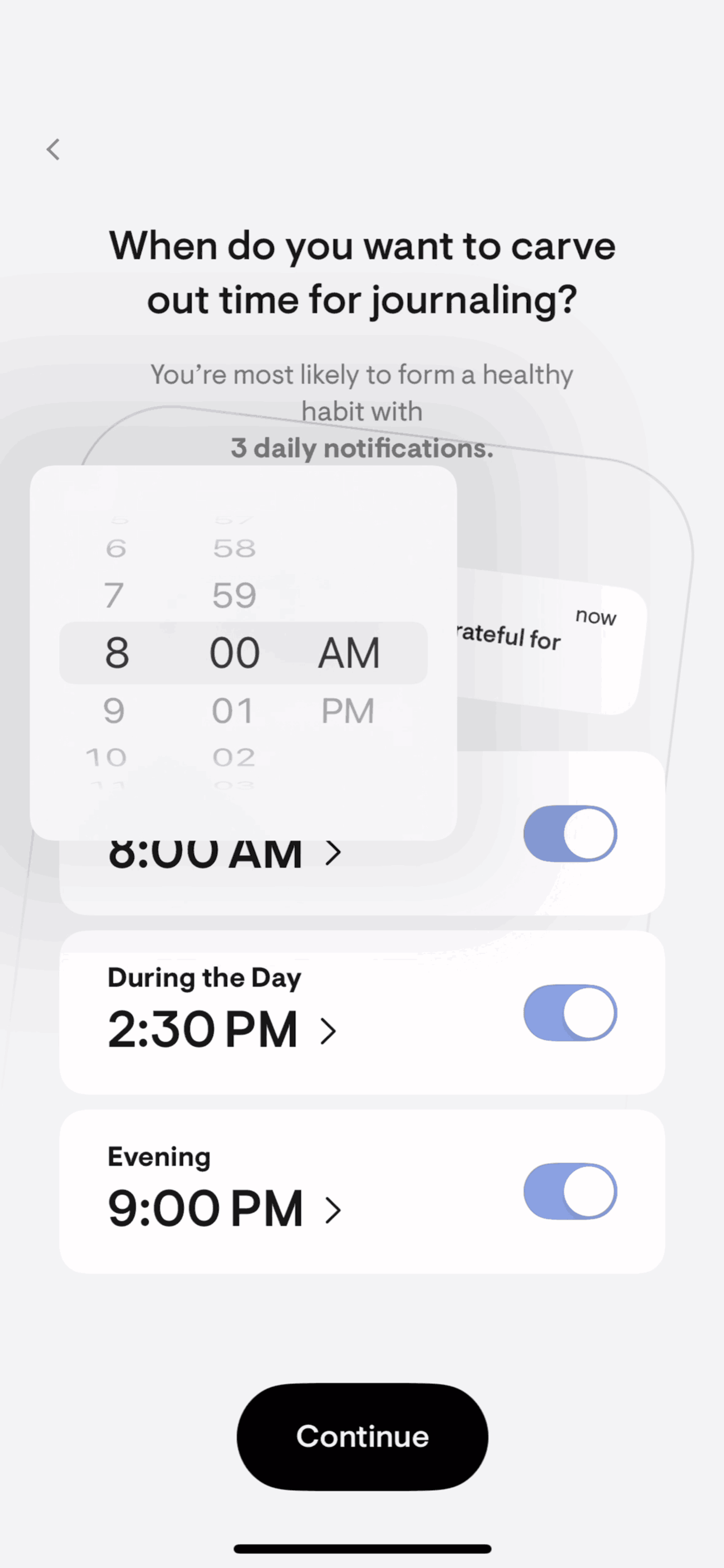 stoic. iOS UI screenshot 7