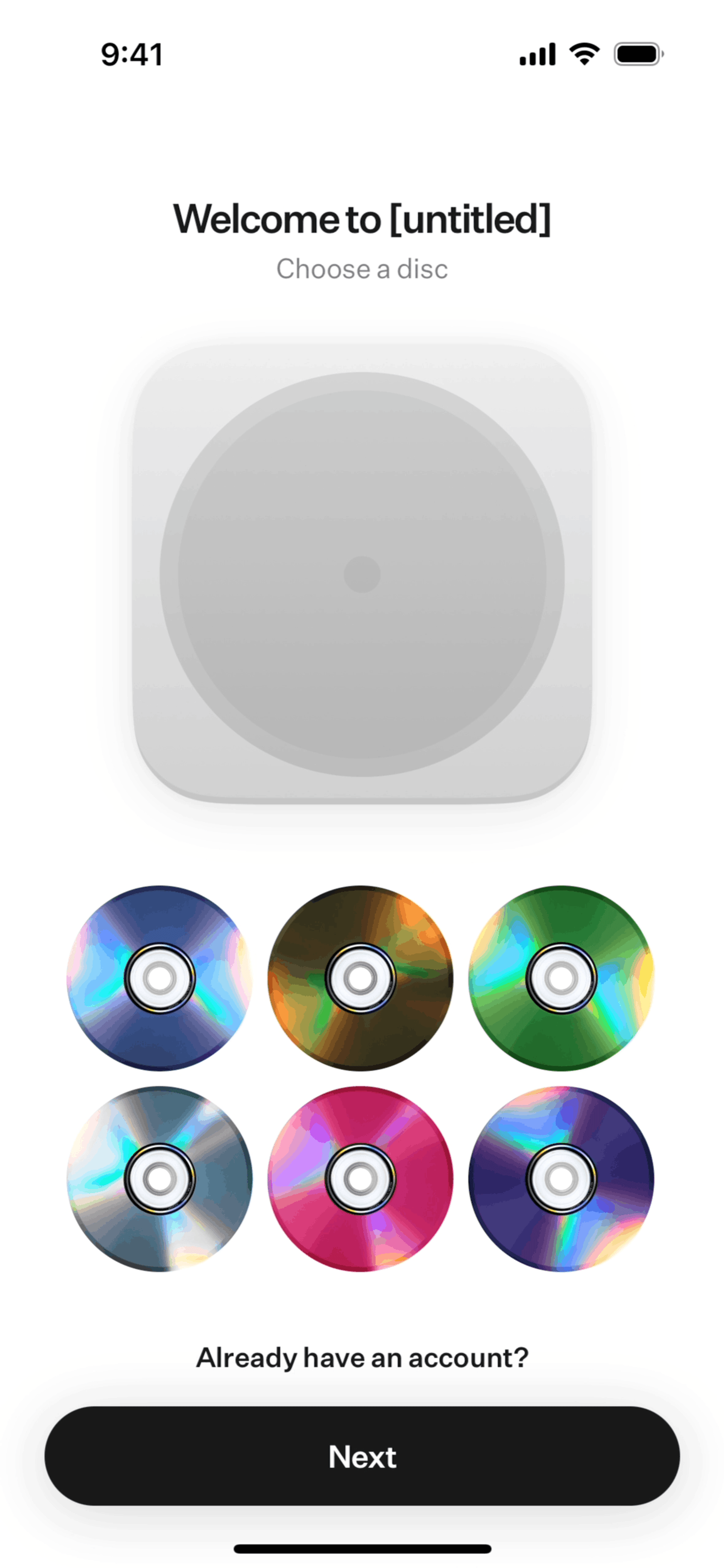 [untitled] iOS UI screenshot 7