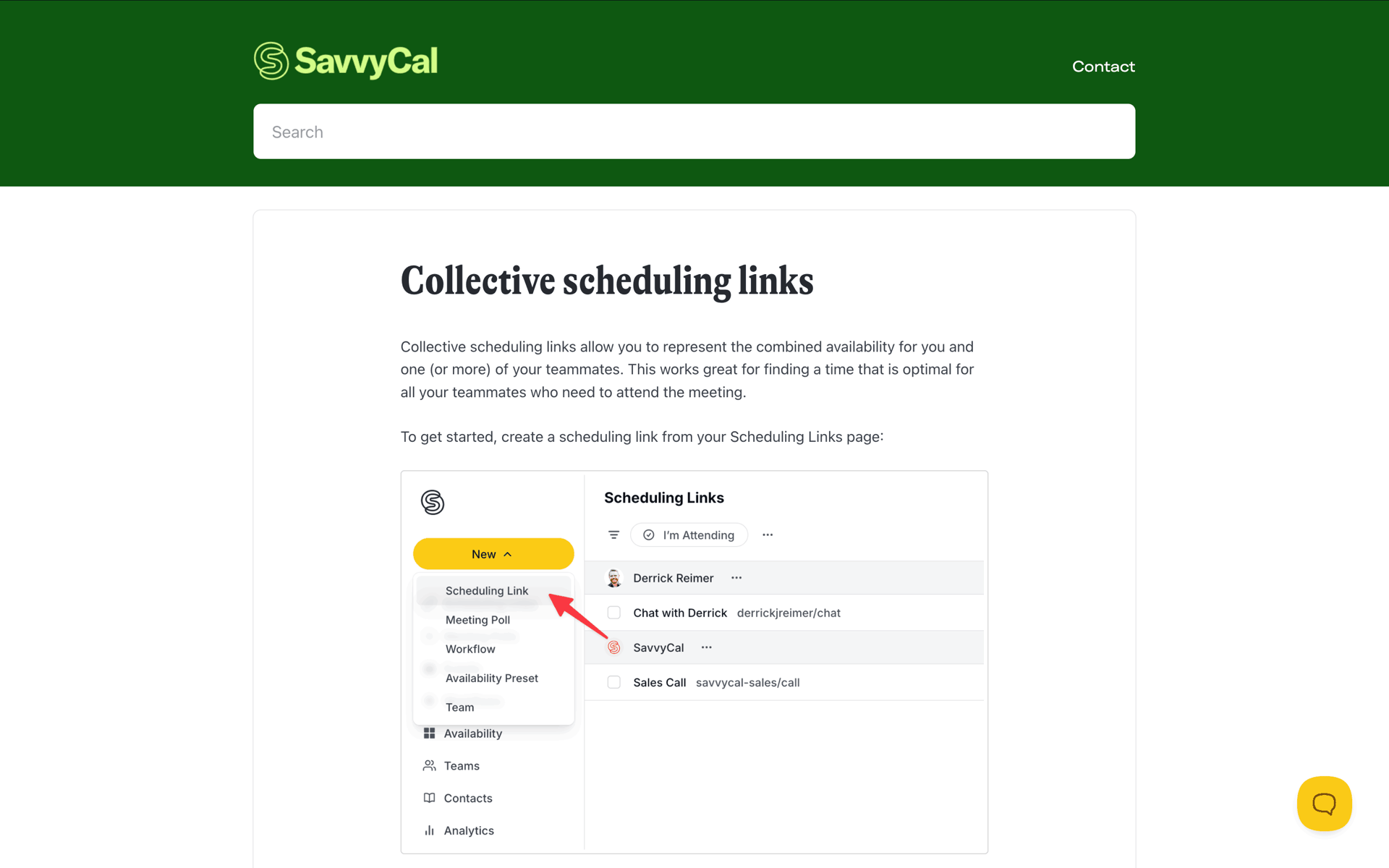 SavvyCal Web UI screenshot 22