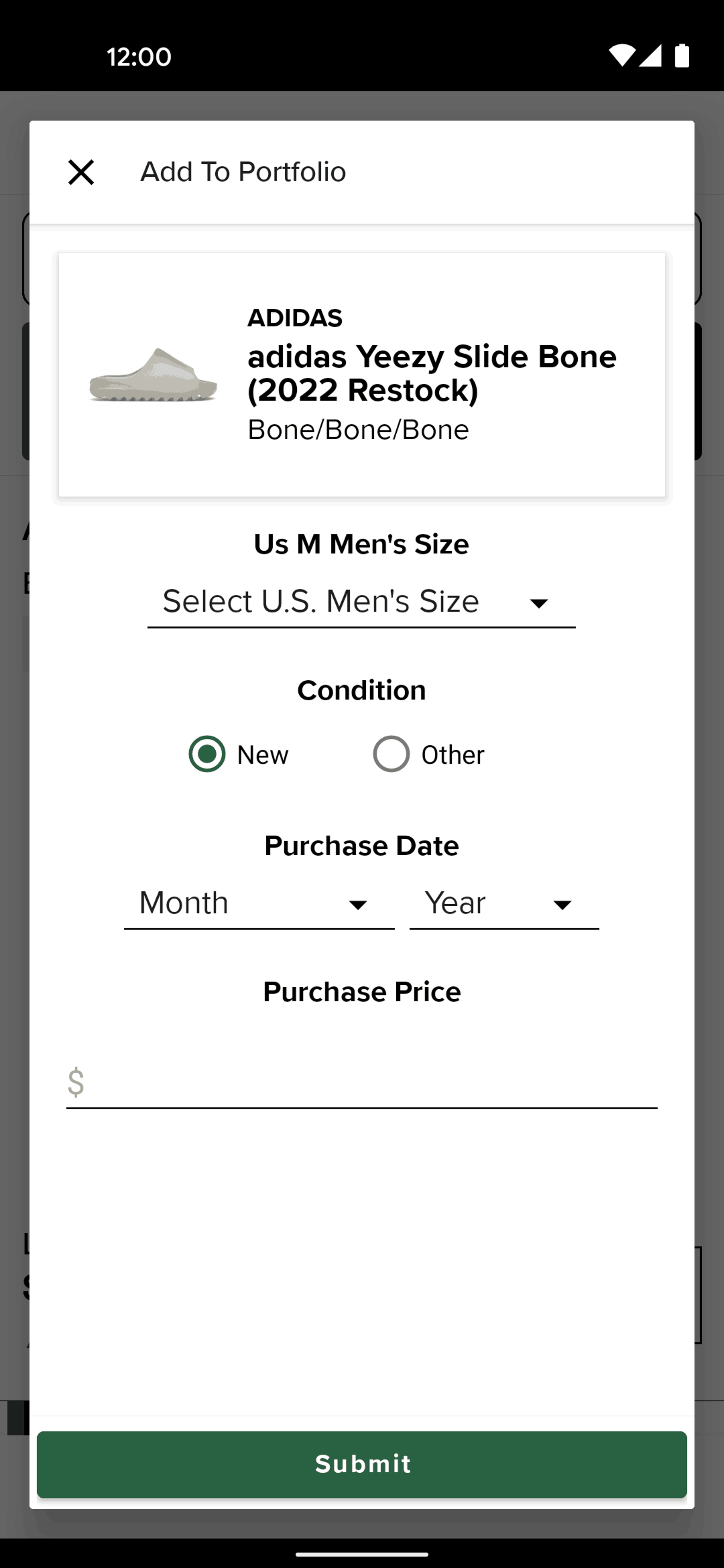StockX Android UI screenshot 21