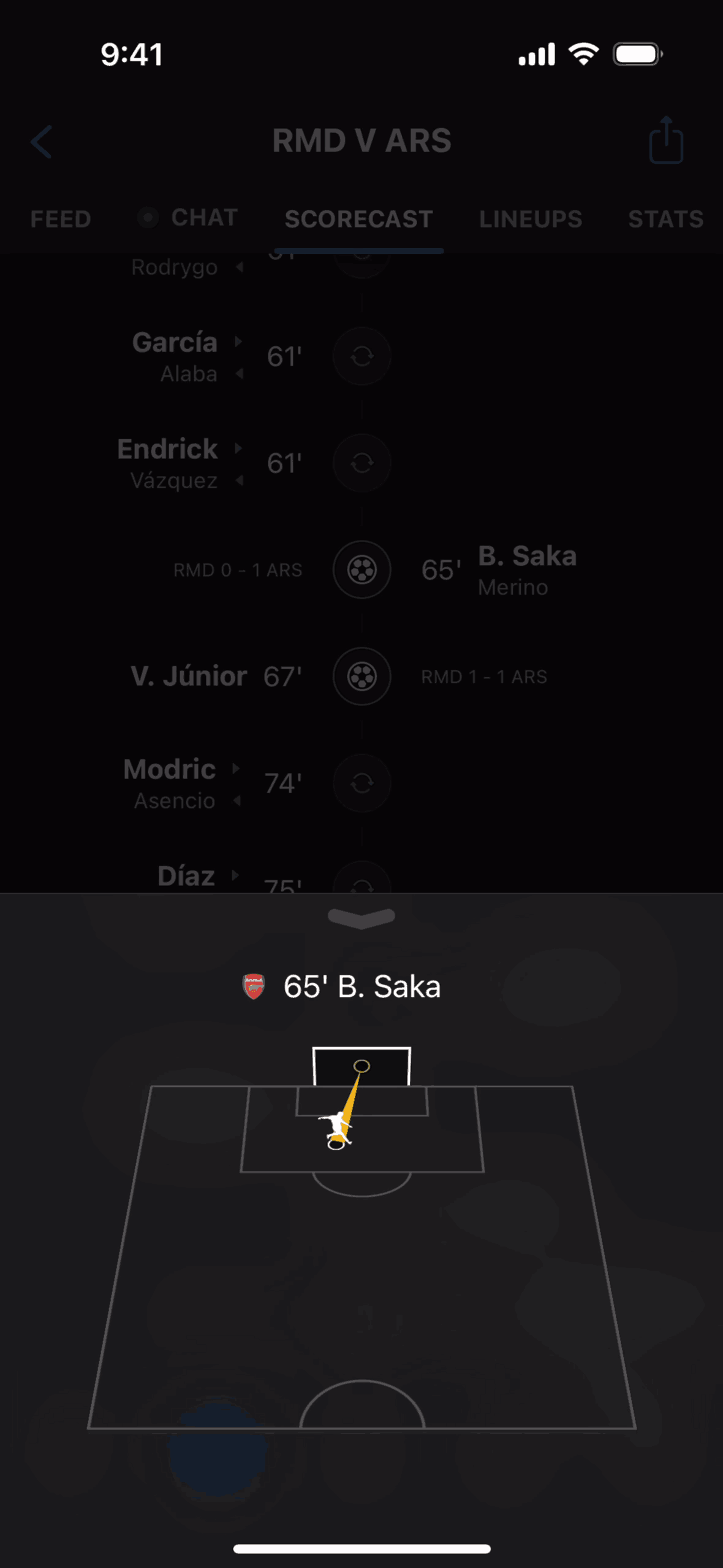theScore iOS UI screenshot 21