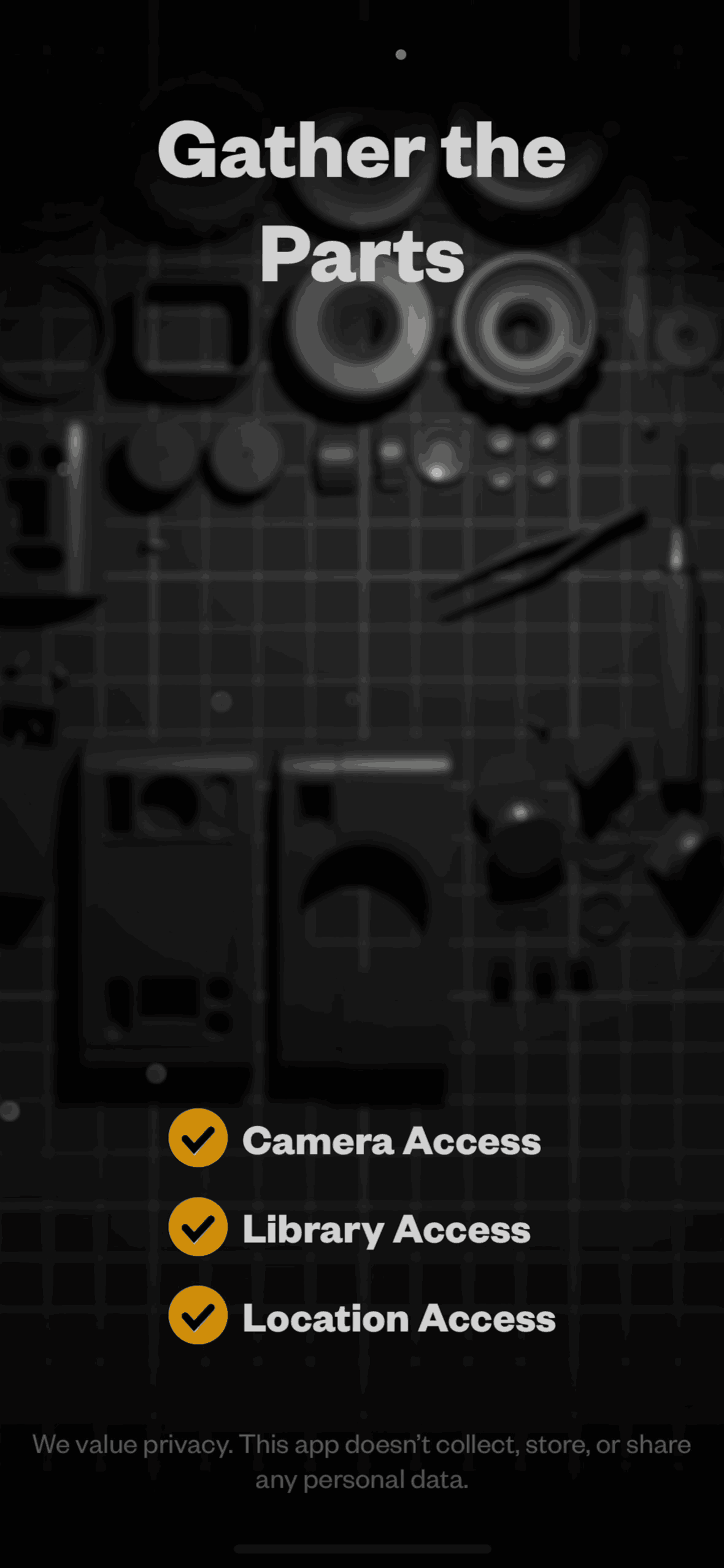 (Not Boring) Camera iOS UI screenshot 4