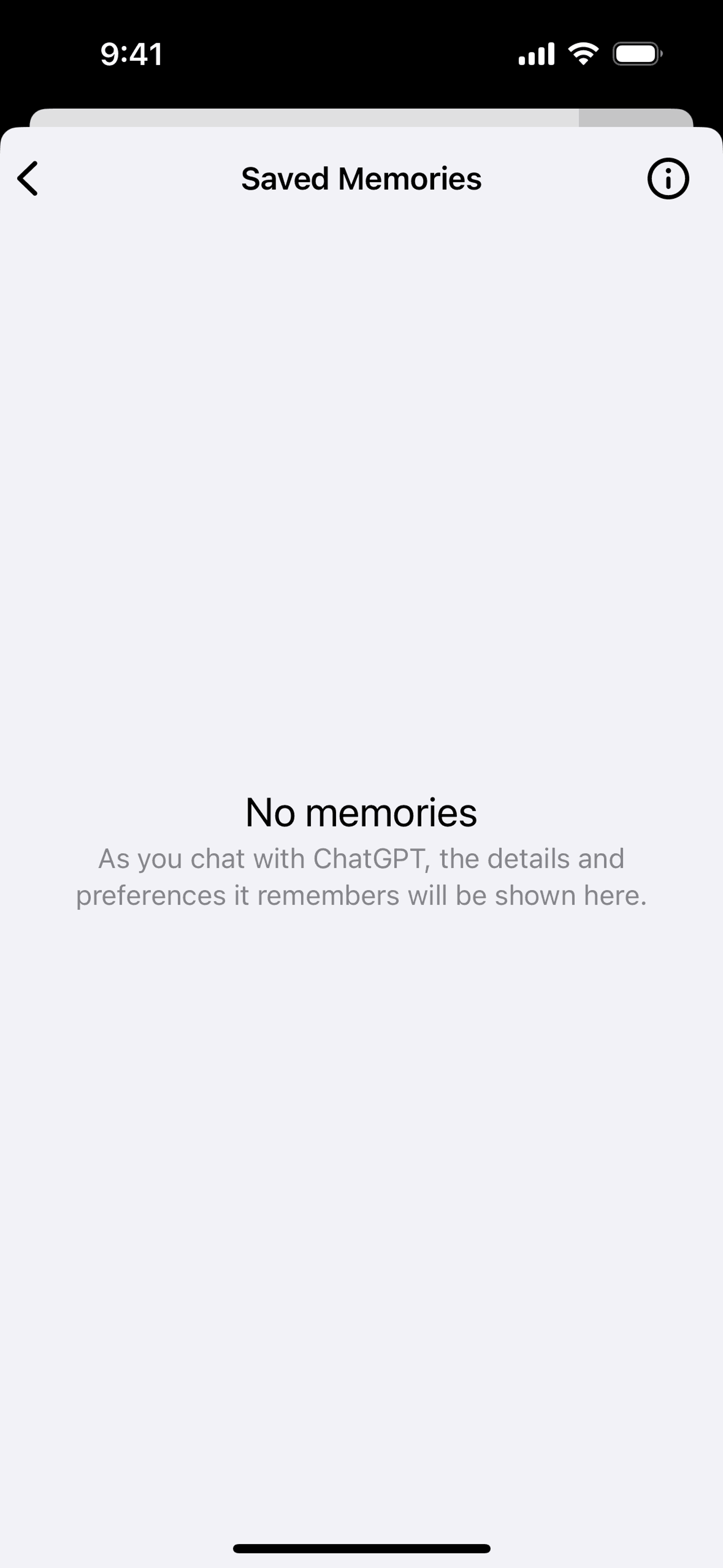 ChatGPT iOS UI screenshot 22