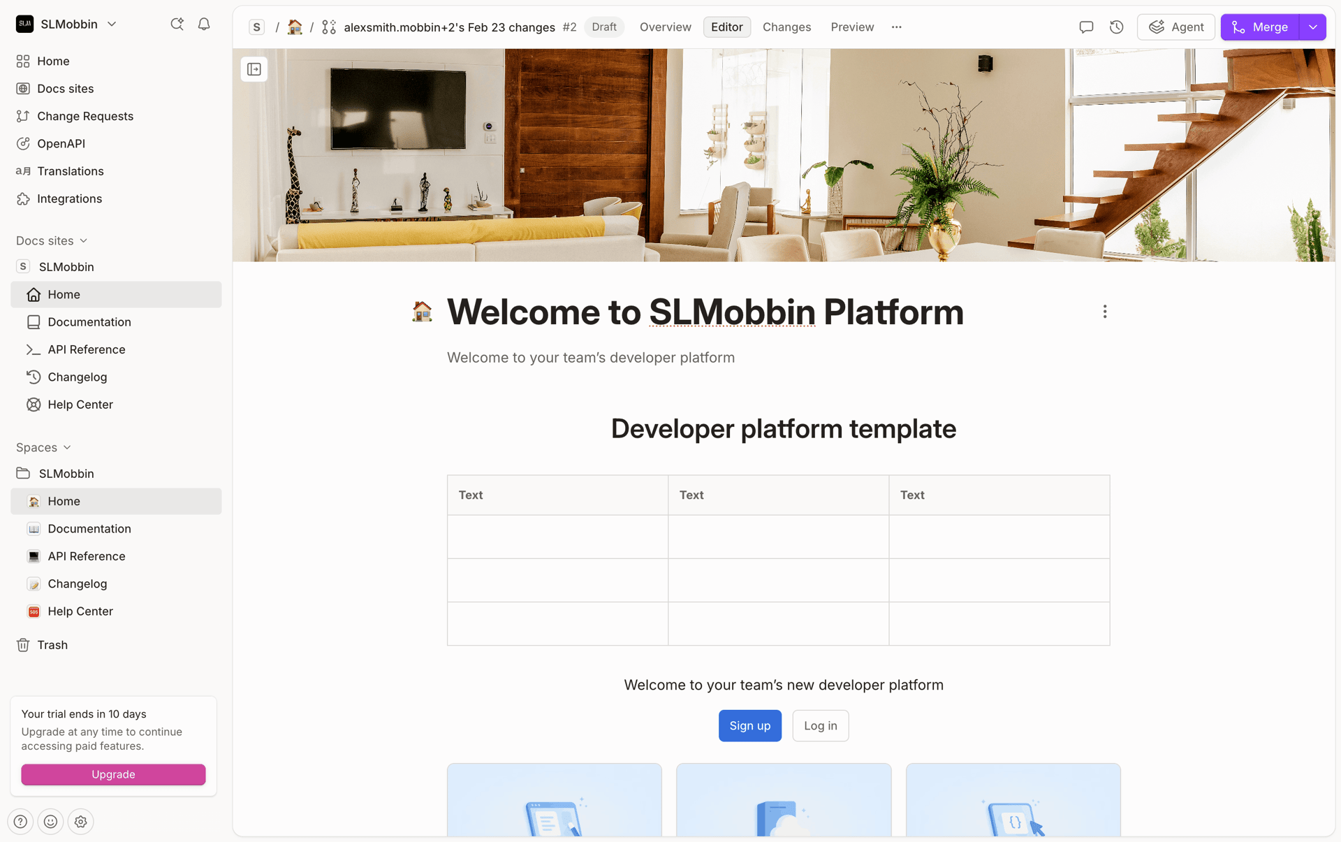 GitBook Web UI screenshot 22