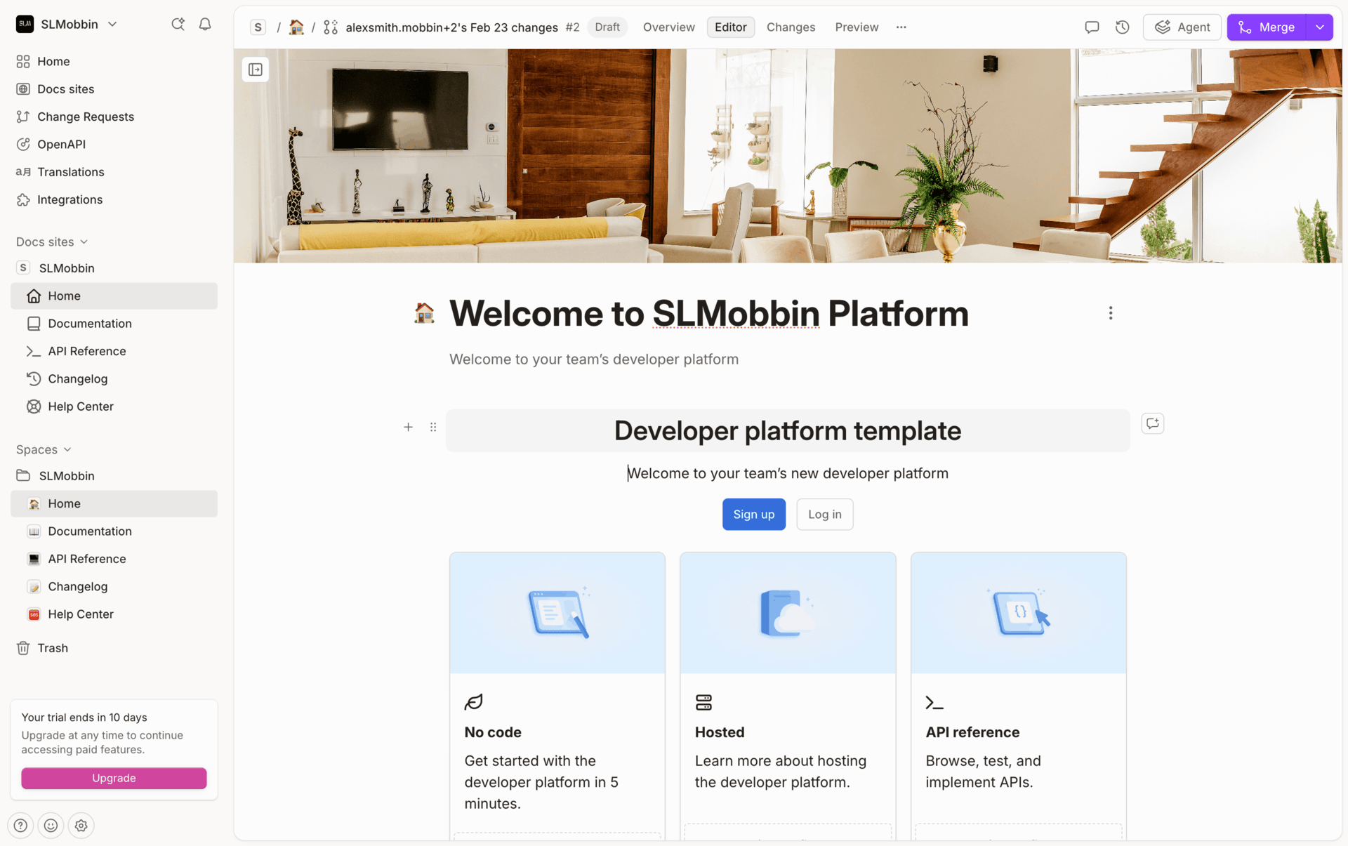 GitBook Web UI screenshot 21