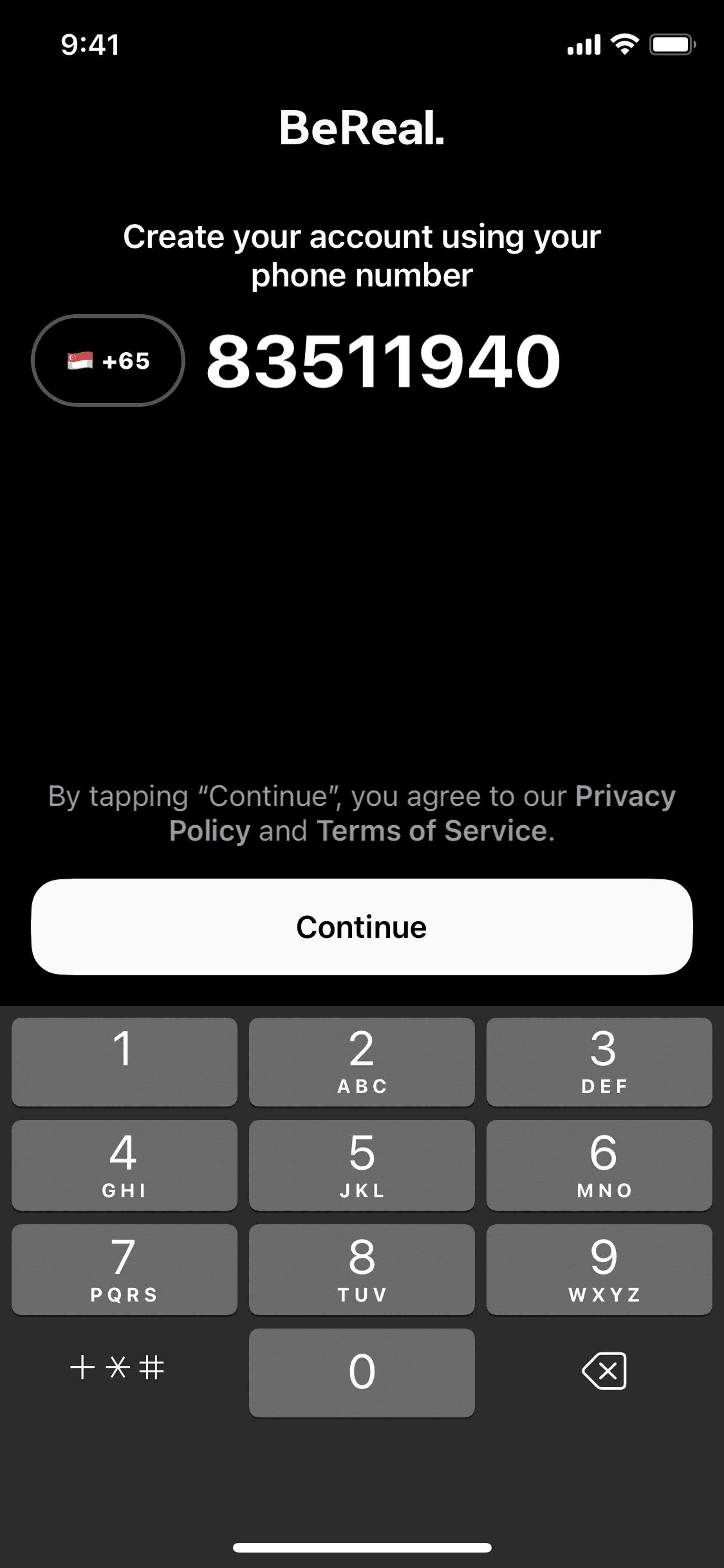 BeReal. iOS UI screenshot 11