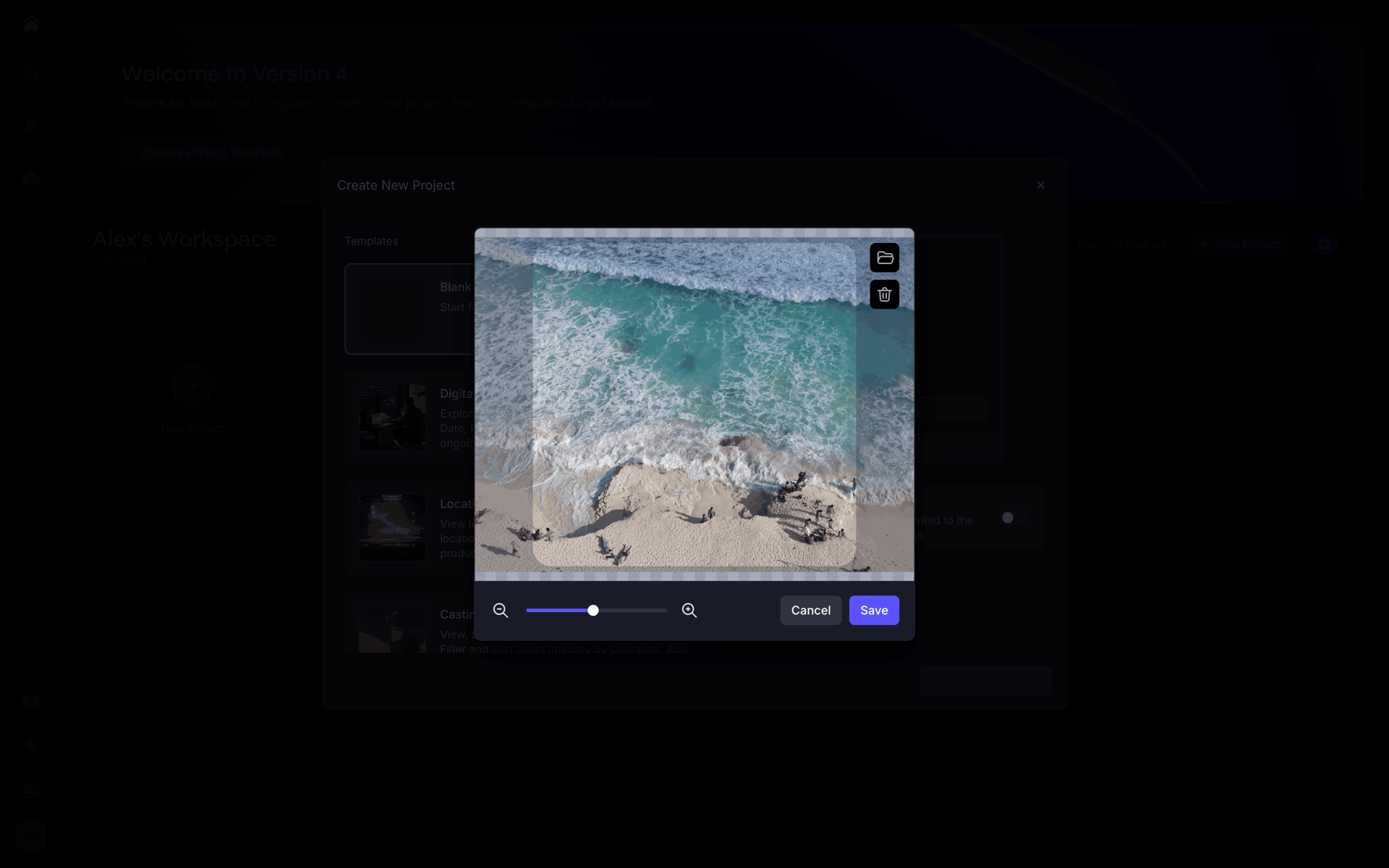 Frame.io Web UI screenshot 18