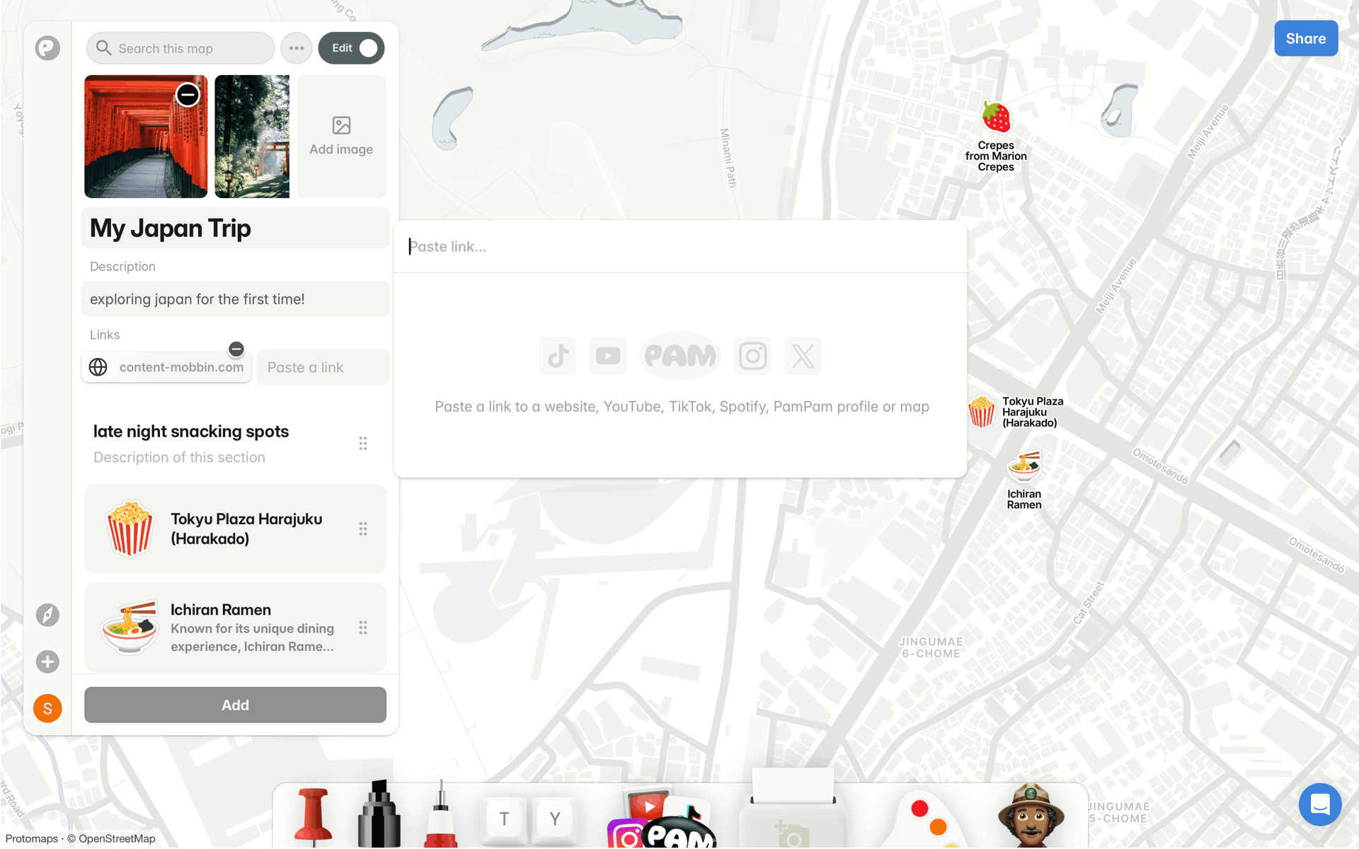 PamPam Web UI screenshot 24