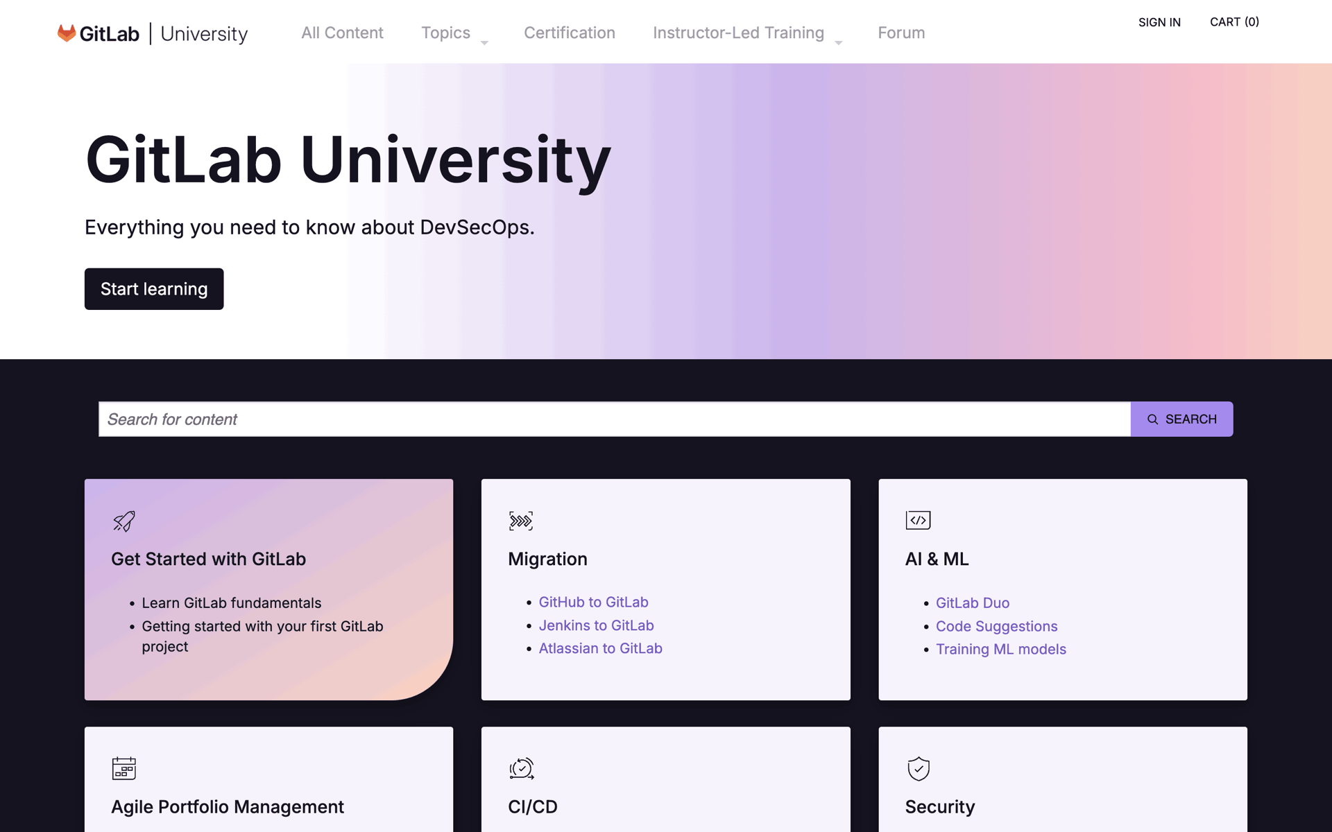 GitLab Web UI screenshot 9