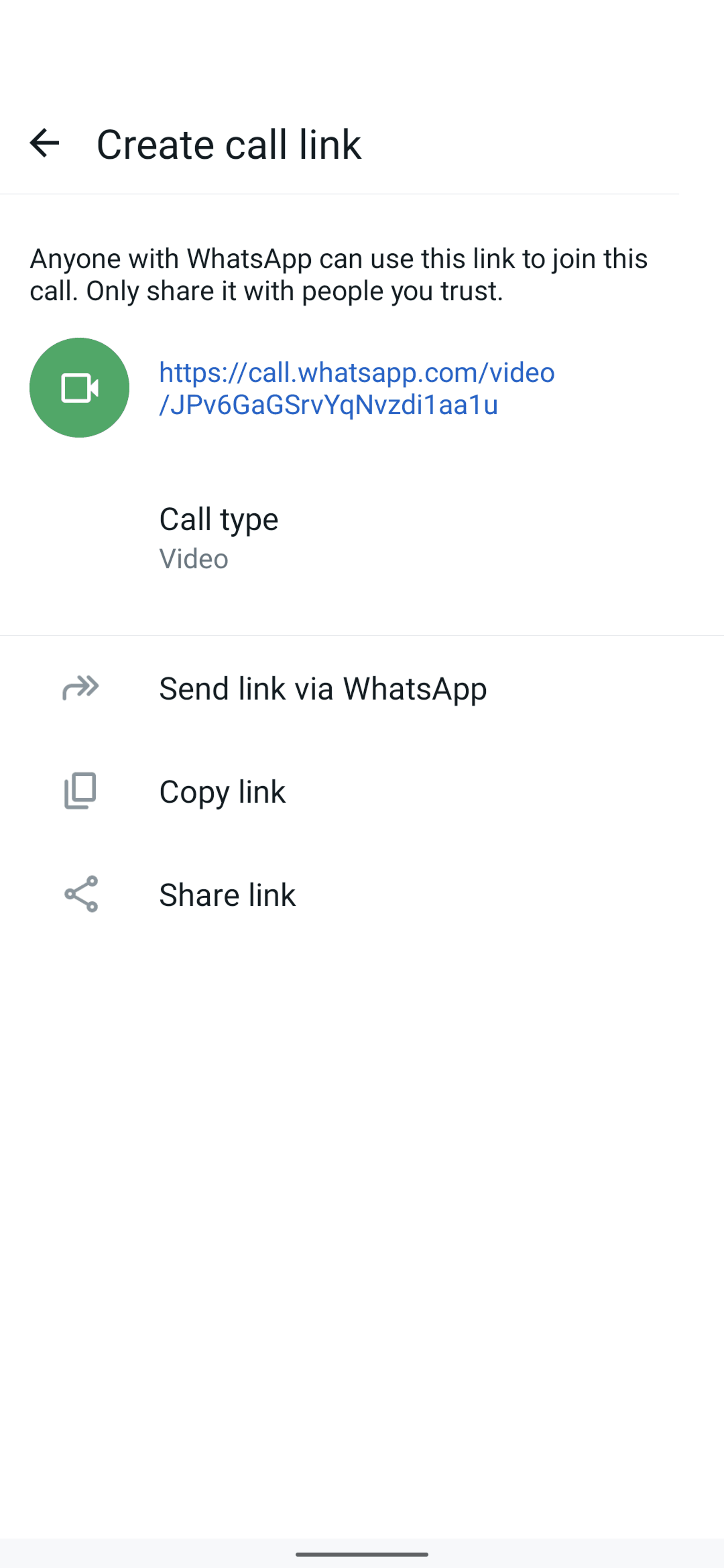 WhatsApp Android UI screenshot 22