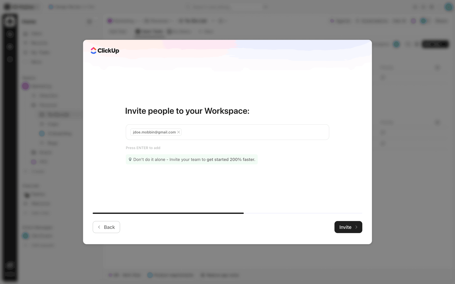 ClickUp Web UI screenshot 13