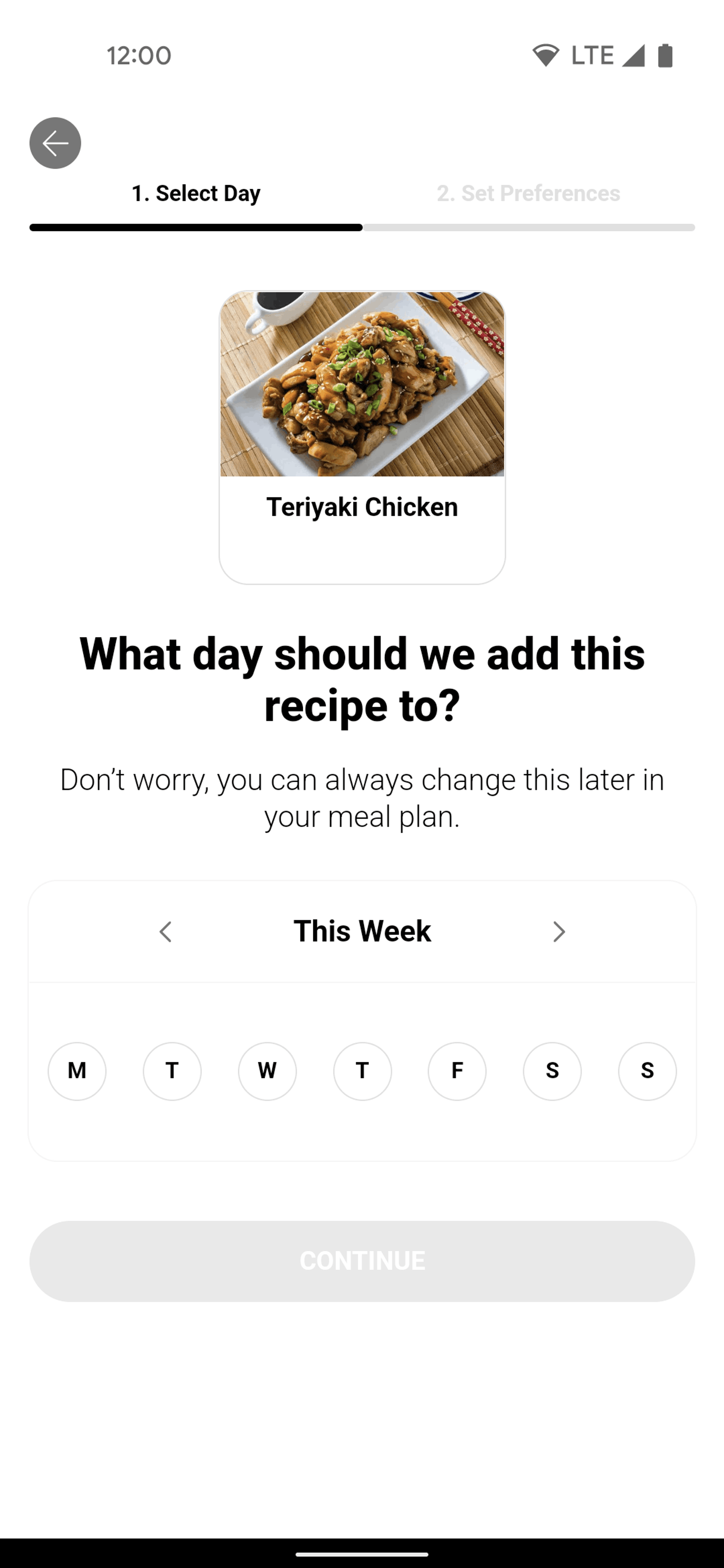 SideChef Android UI screenshot 10