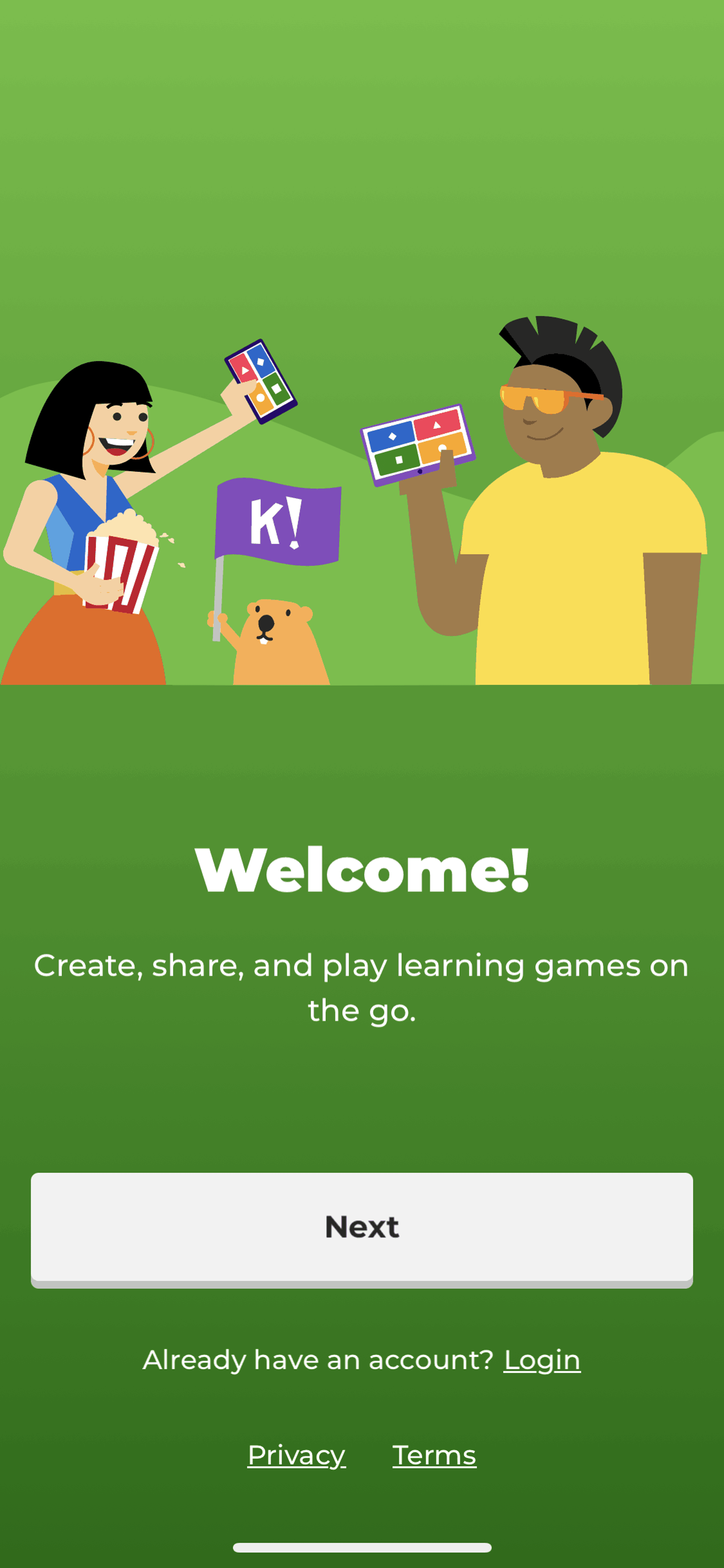 Kahoot! iOS UI screenshot 4