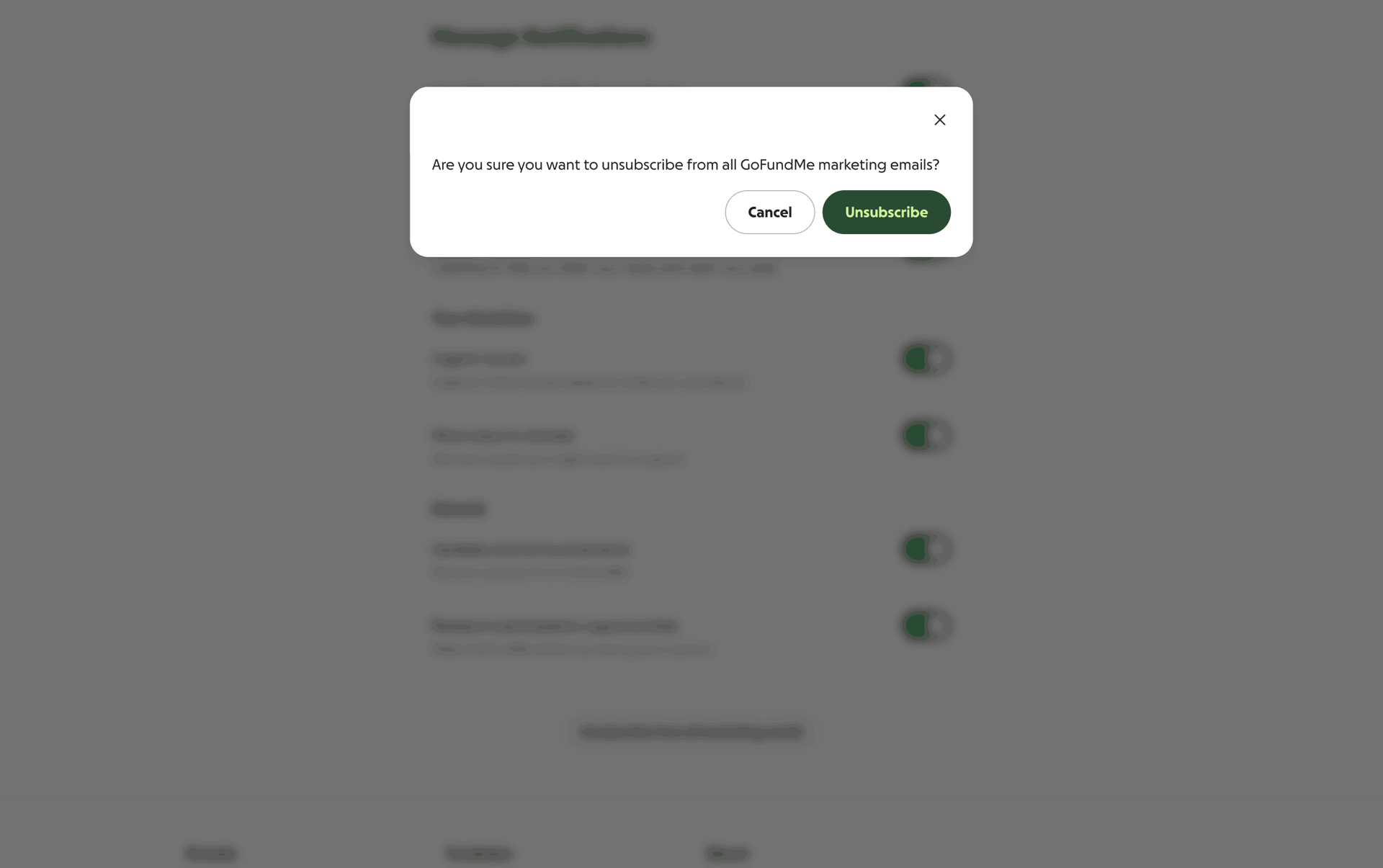 GoFundMe Web UI screenshot 11