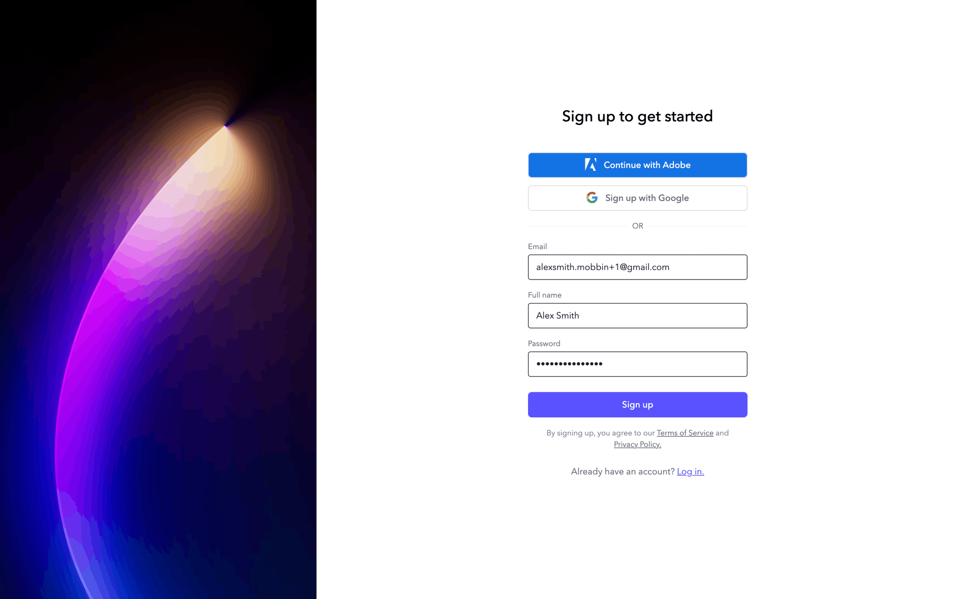 Frame.io Web UI screenshot 6