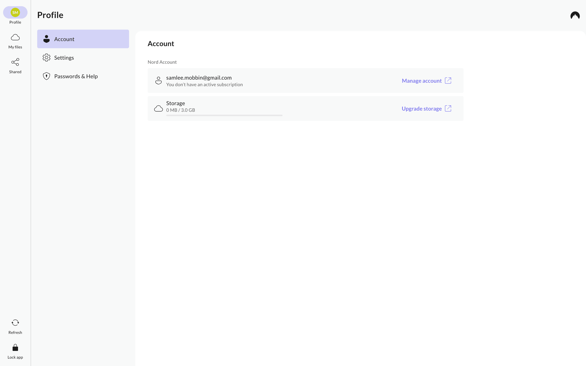 NordVPN Web UI screenshot 20