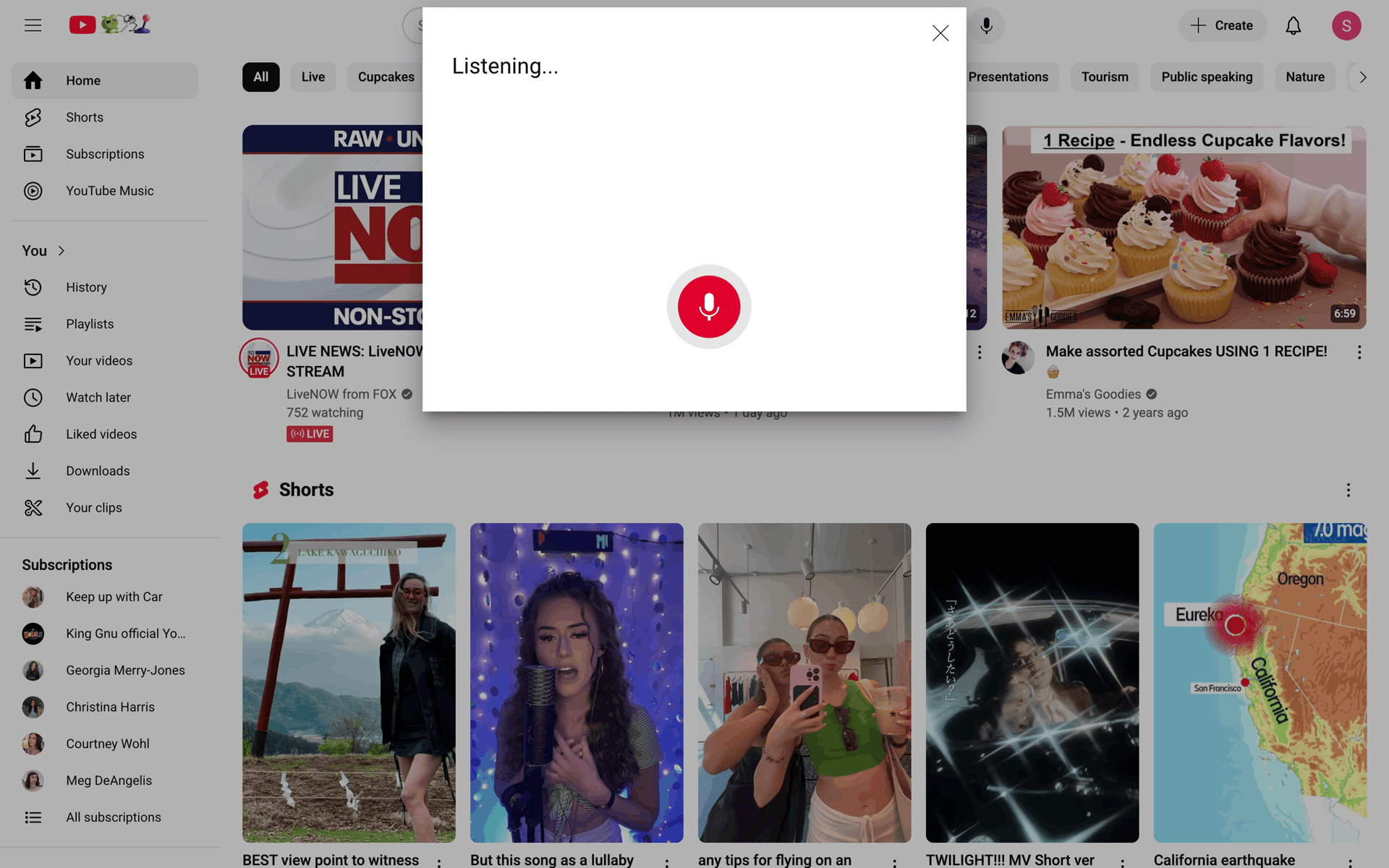 YouTube Web UI screenshot 19