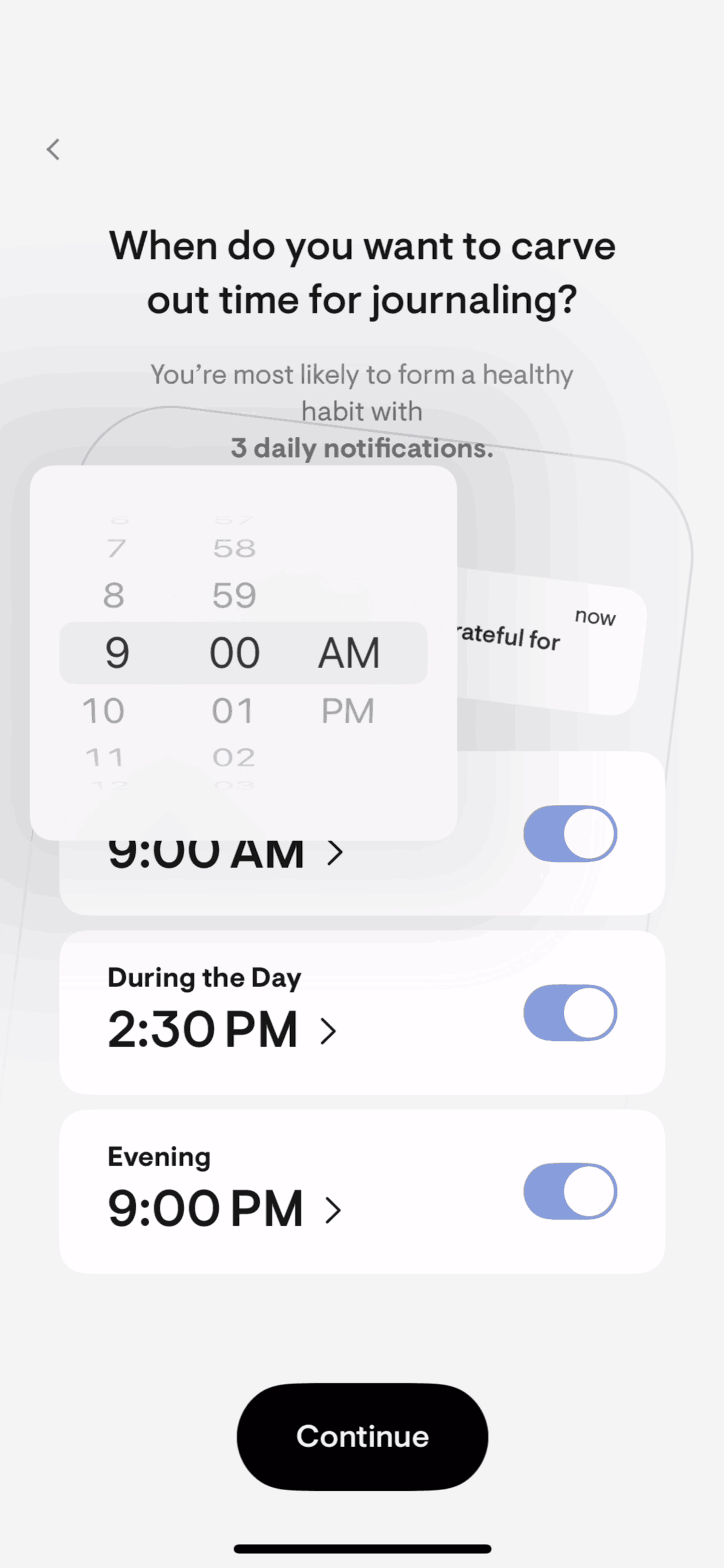 stoic. iOS UI screenshot 8