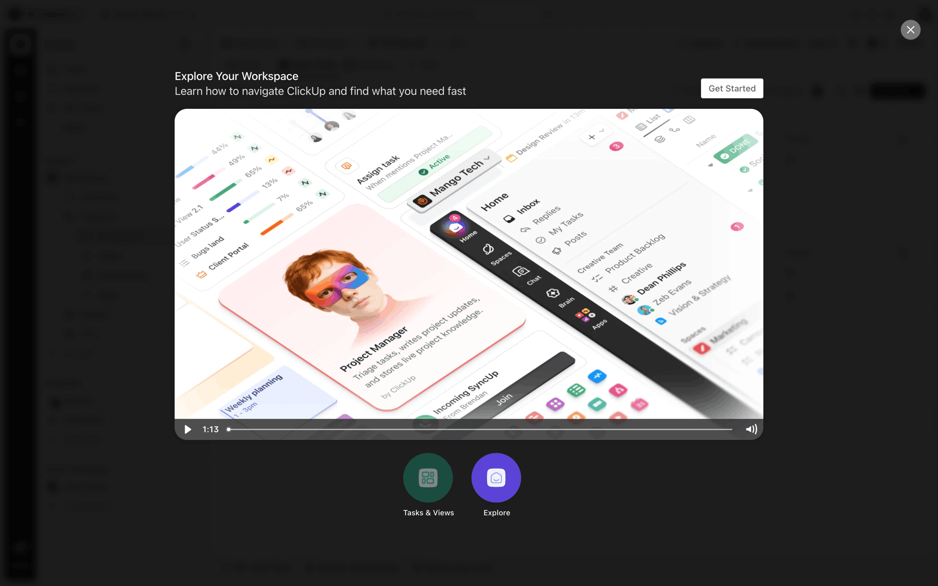 ClickUp Web UI screenshot 23