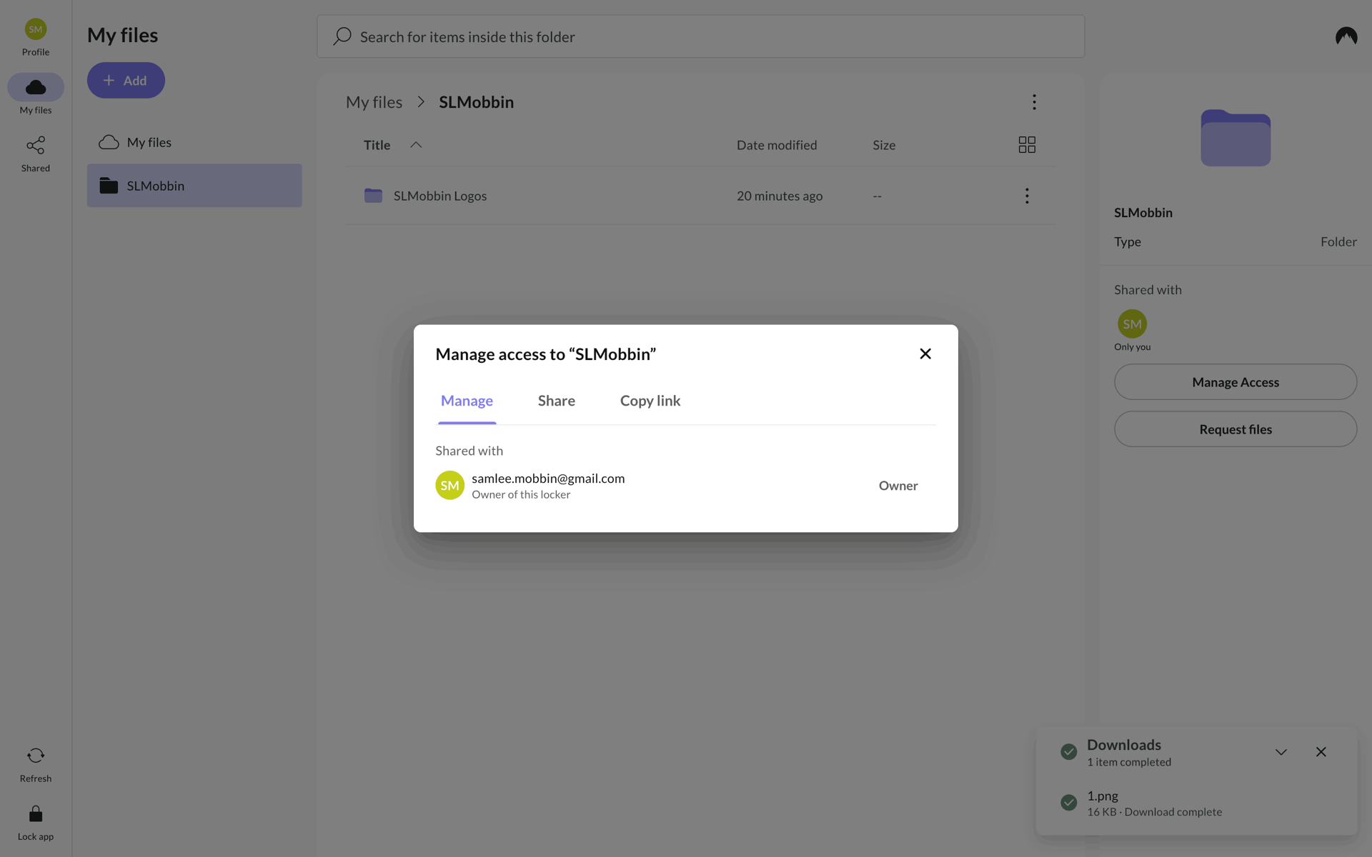 NordVPN Web UI screenshot 5
