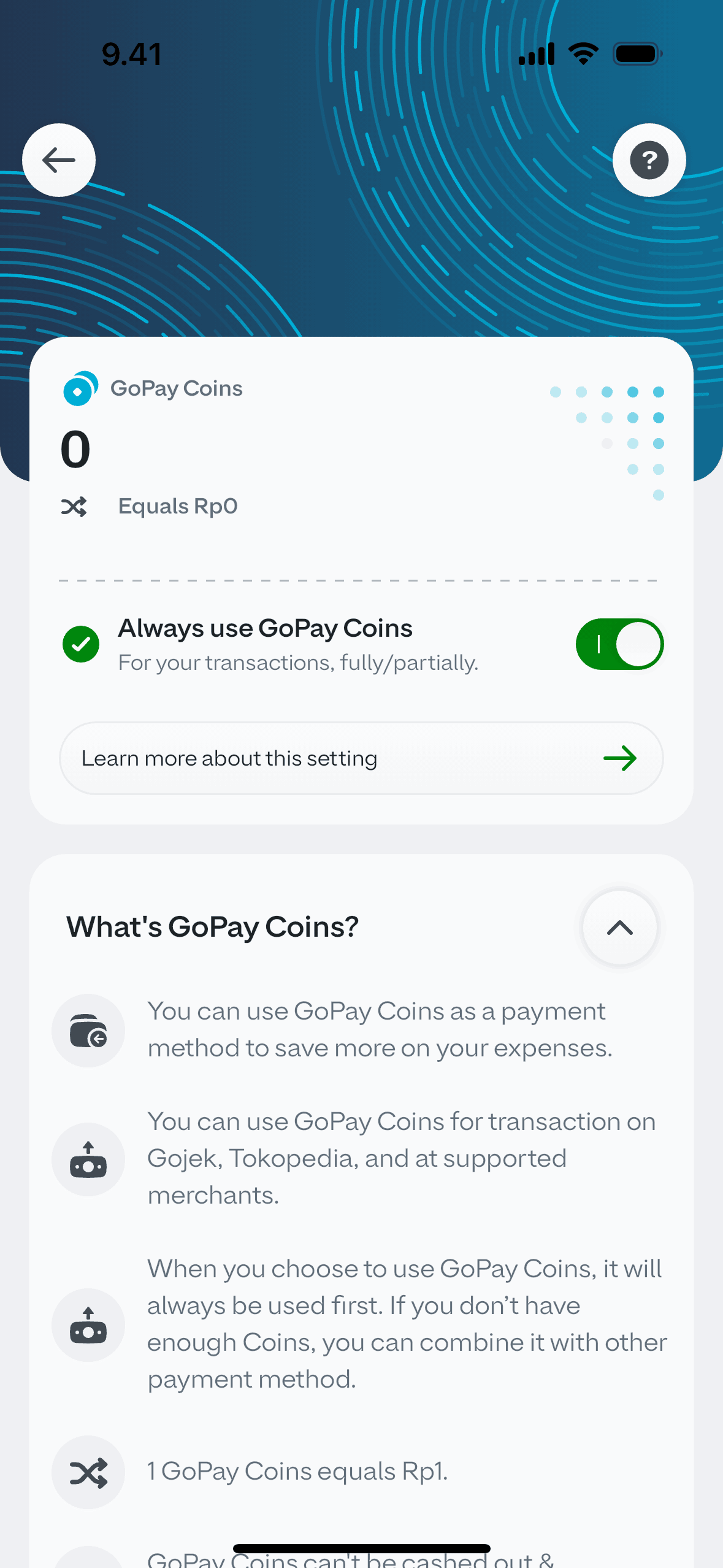 GoPay iOS UI screenshot 18