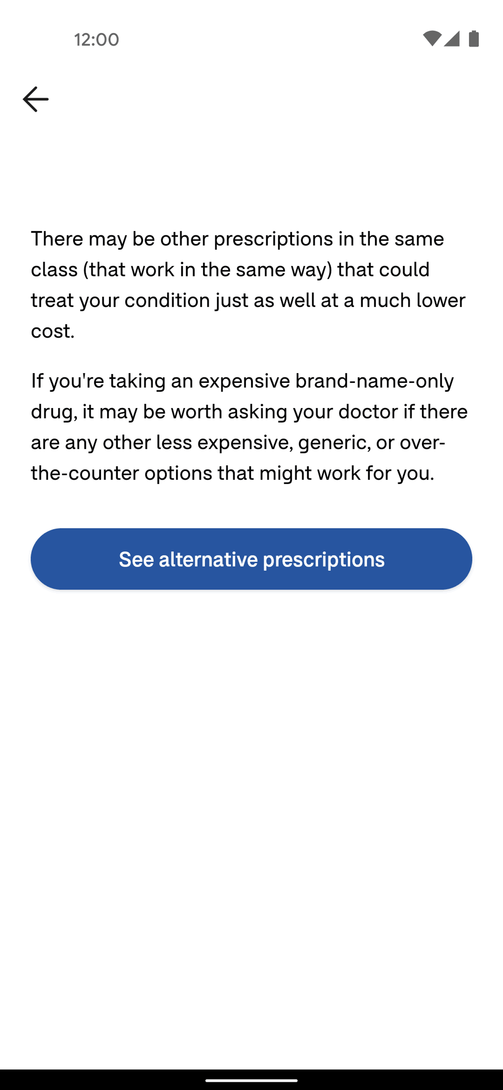GoodRx Android UI screenshot 10
